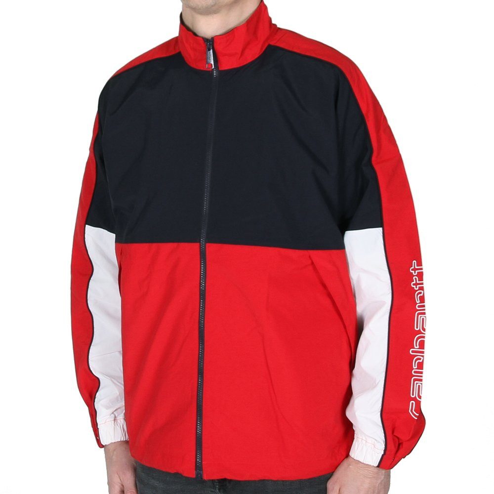Carhartt WIP Allwetterjacke Carhartt WIP Terrace Jacket Dark Navy Cardinal White XL
