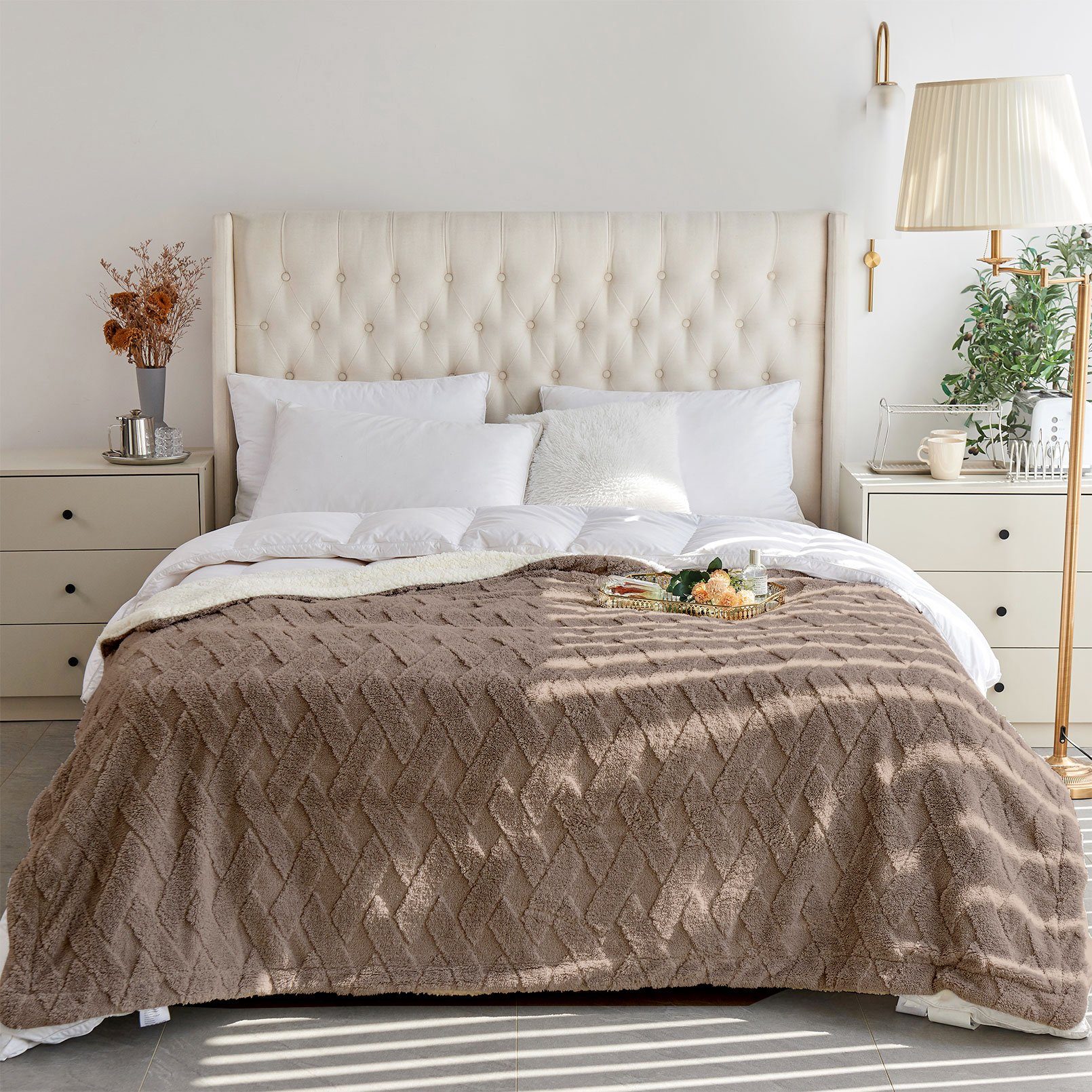 Wohndecke OMT09, KEAYOO, Kuscheldecke Extra Weich & Flauschig – Traumhafte günstig online kaufen