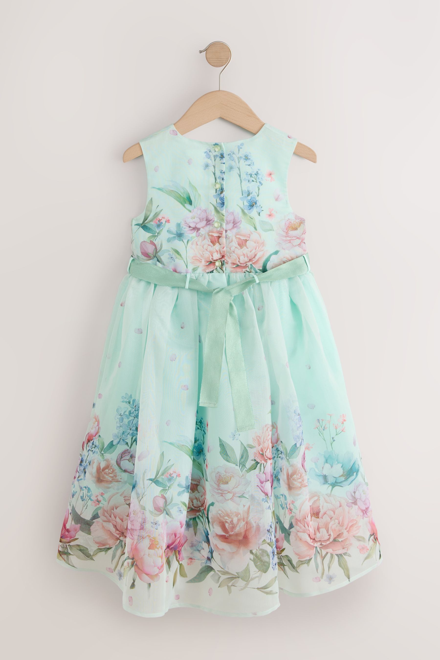 Next Tüllkleid Festliches Kleid mit floralem Muster (1-tlg)
