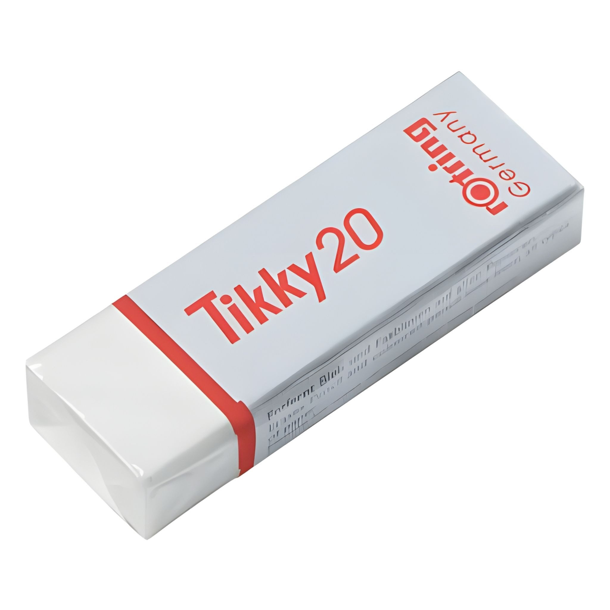 ROTRING Radiergummi Rotring Radierer Tikky 20, Polyvynilchlorid, 22 x13 x66 mm