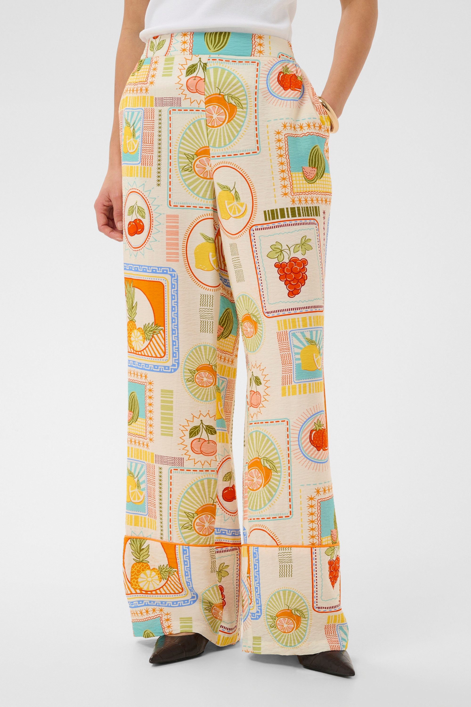 Culture Stoffhose Casual Hose CUorange