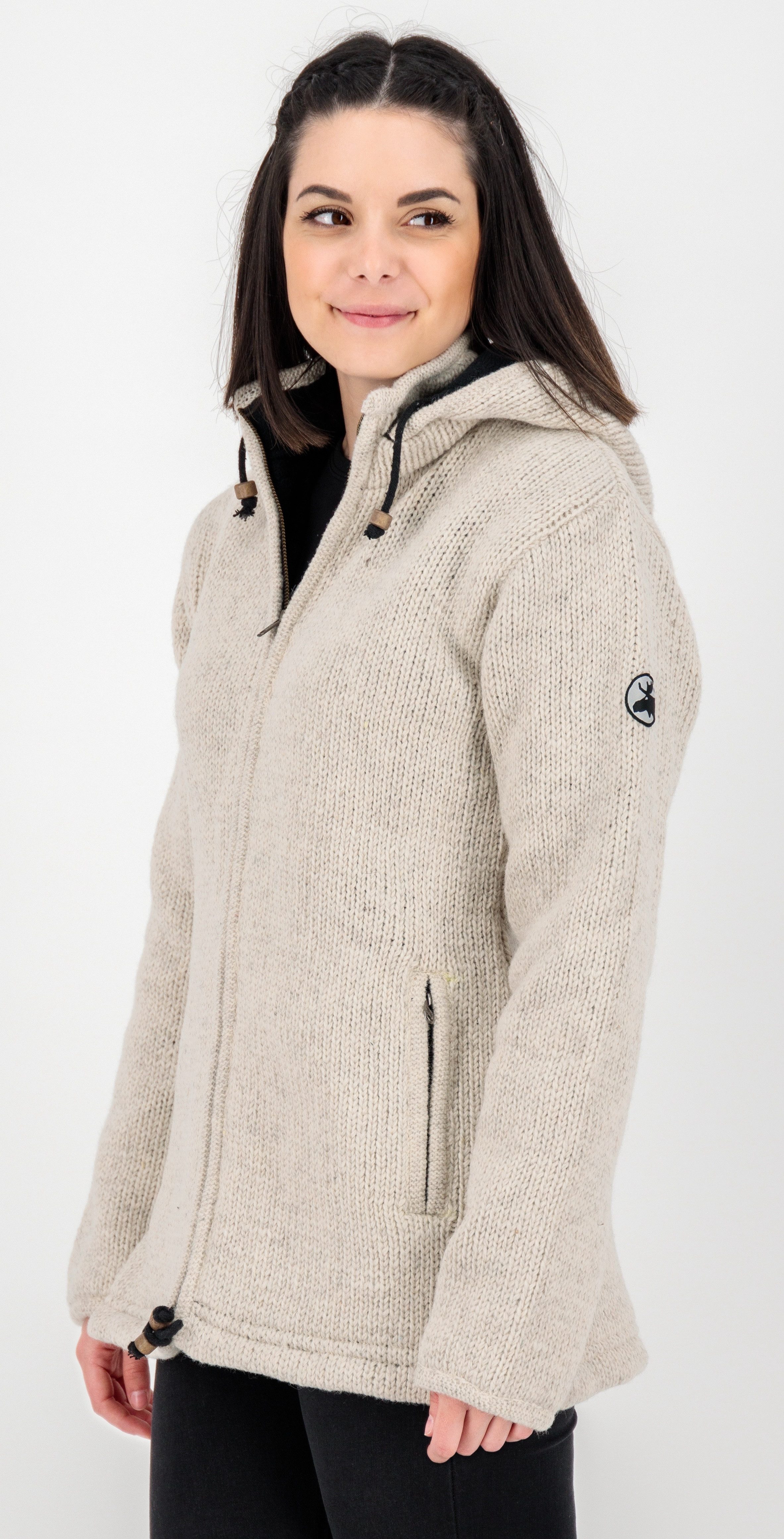 DEPROC Active Wolljacke ANNAPURNA CS Strickjacke & Wollfleecejacke Handmade günstig online kaufen