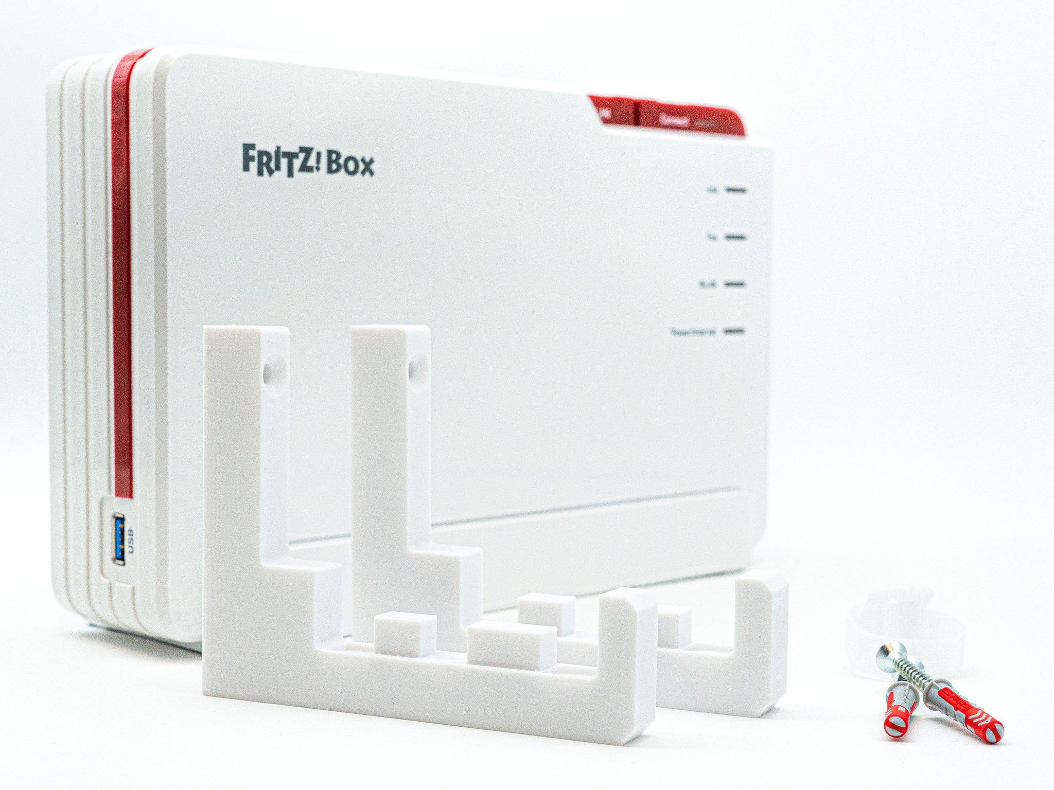 kikuo Halterung Wandhalterung für Fritz!Box 5690 Pro Fiber Router