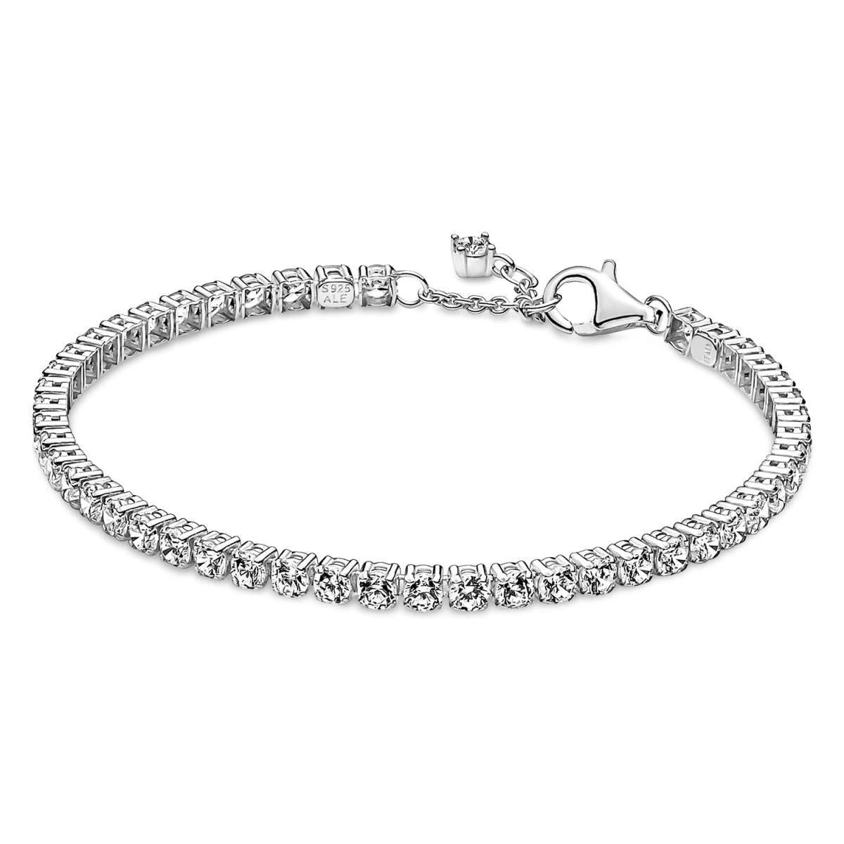 Pandora Tennisarmband 591469C01, für Damen Silber 925