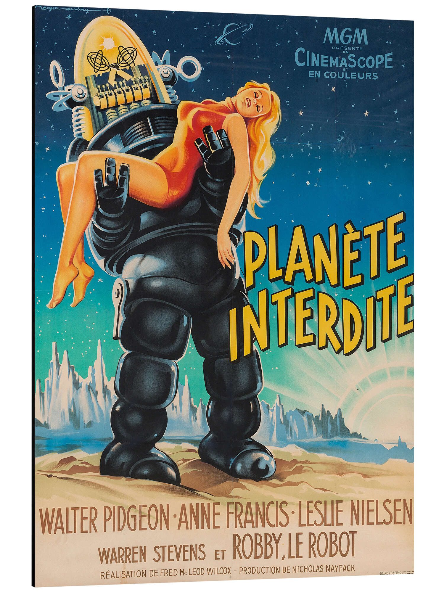 Alu-Dibond-Druck Vintage Entertainment Collection