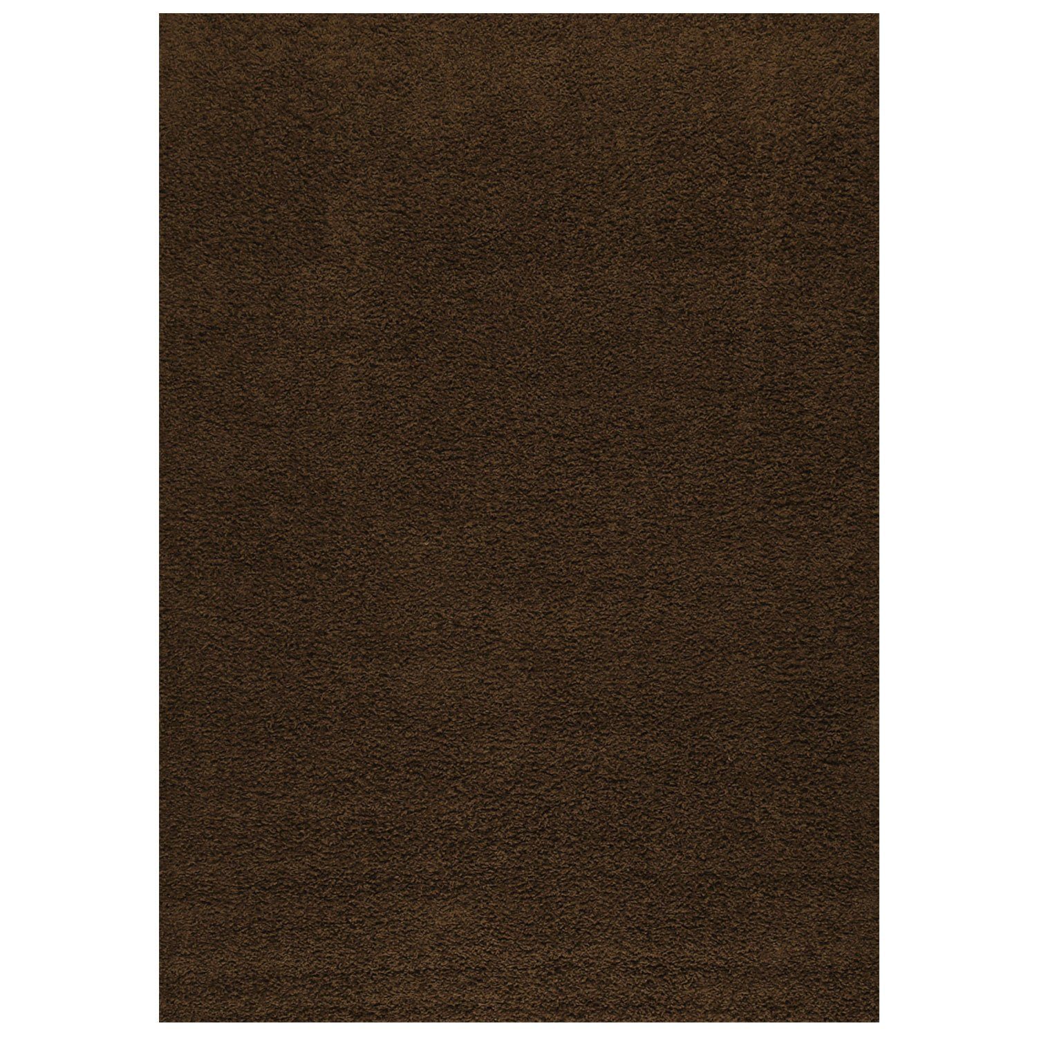 Vimoda Hochflor-Läufer Teppich Shaggy Wohnzimmer Hochflor Braun, Rechteckig günstig online kaufen