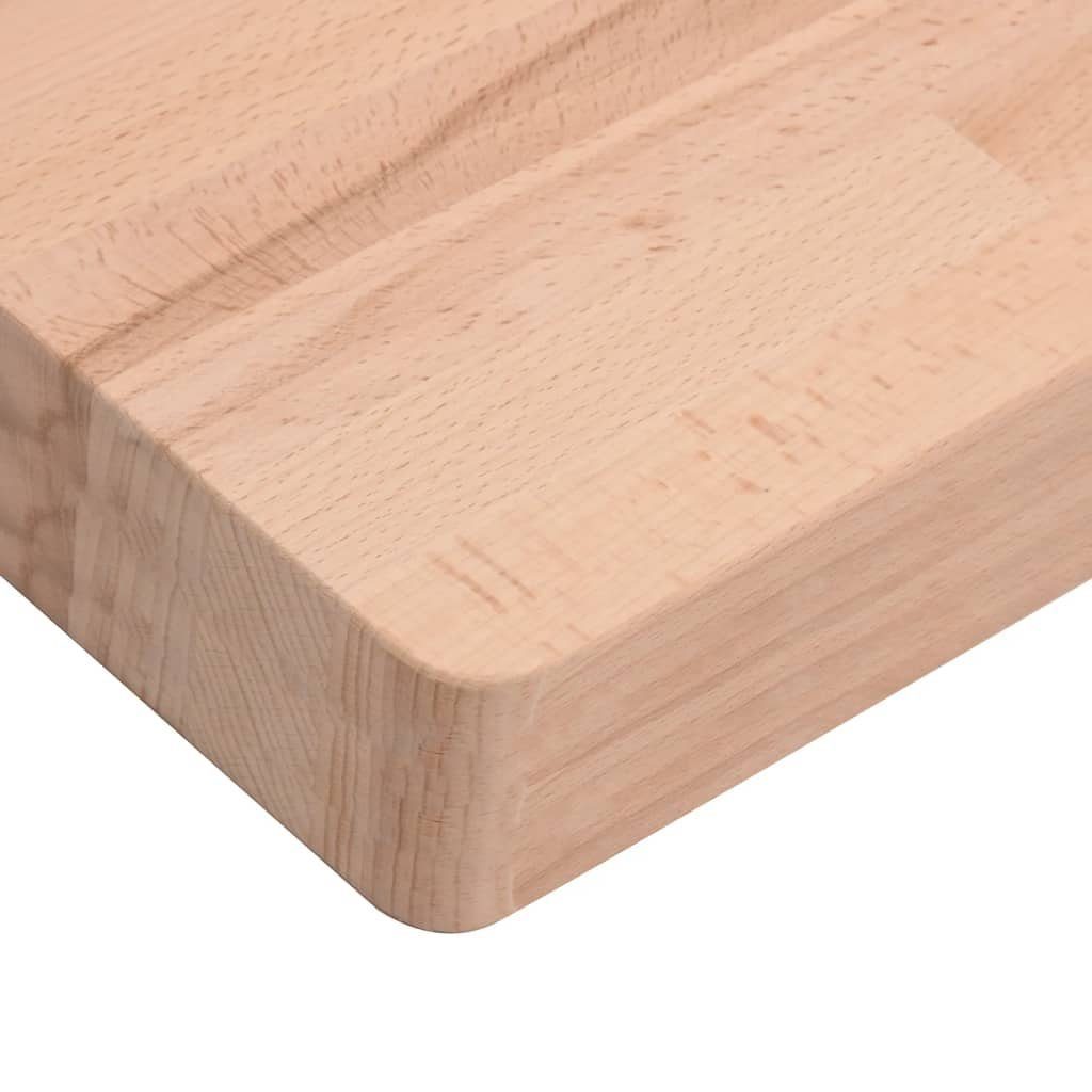 cm Massivholz Quadratisch furnicato Tischplatte Buche 60x60x4