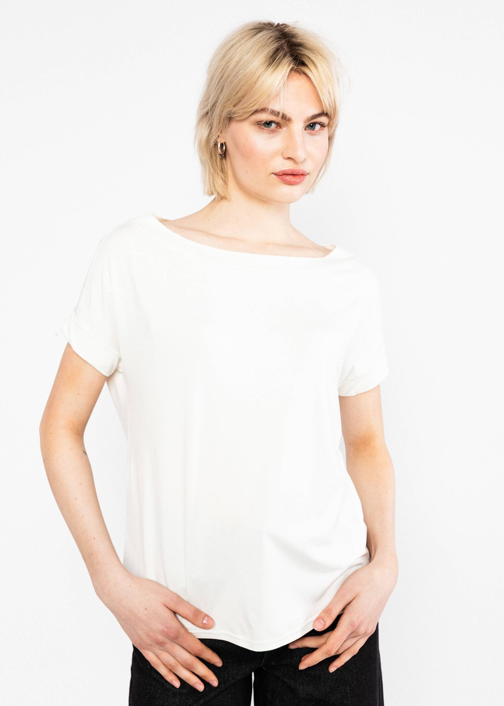 Blutsgeschwister Kurzarmshirt T-Shirt Flowgirl - Shirt Damen - Top - Basicshirt - Shirt