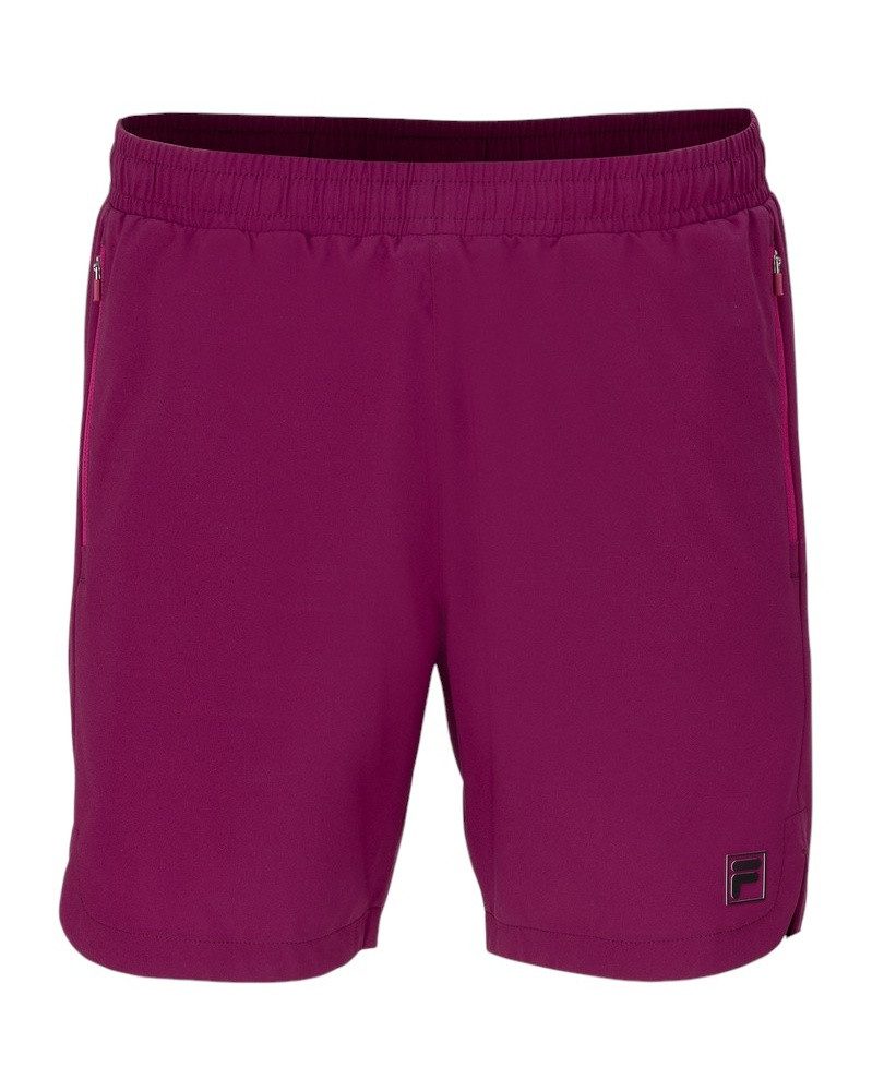 Shorts Tennishose Elrik (4-Wege-Stretch) kurz violett Herren