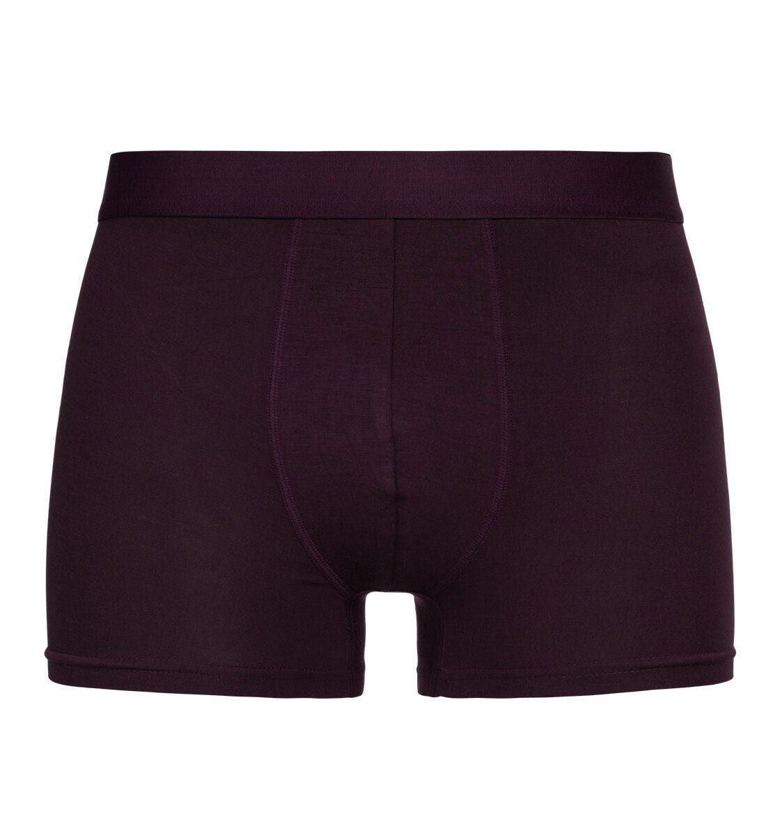 Max Lindner Boxershorts 12er-Pack Boxershorts Bordeaux – Bambusviskose Herren Set