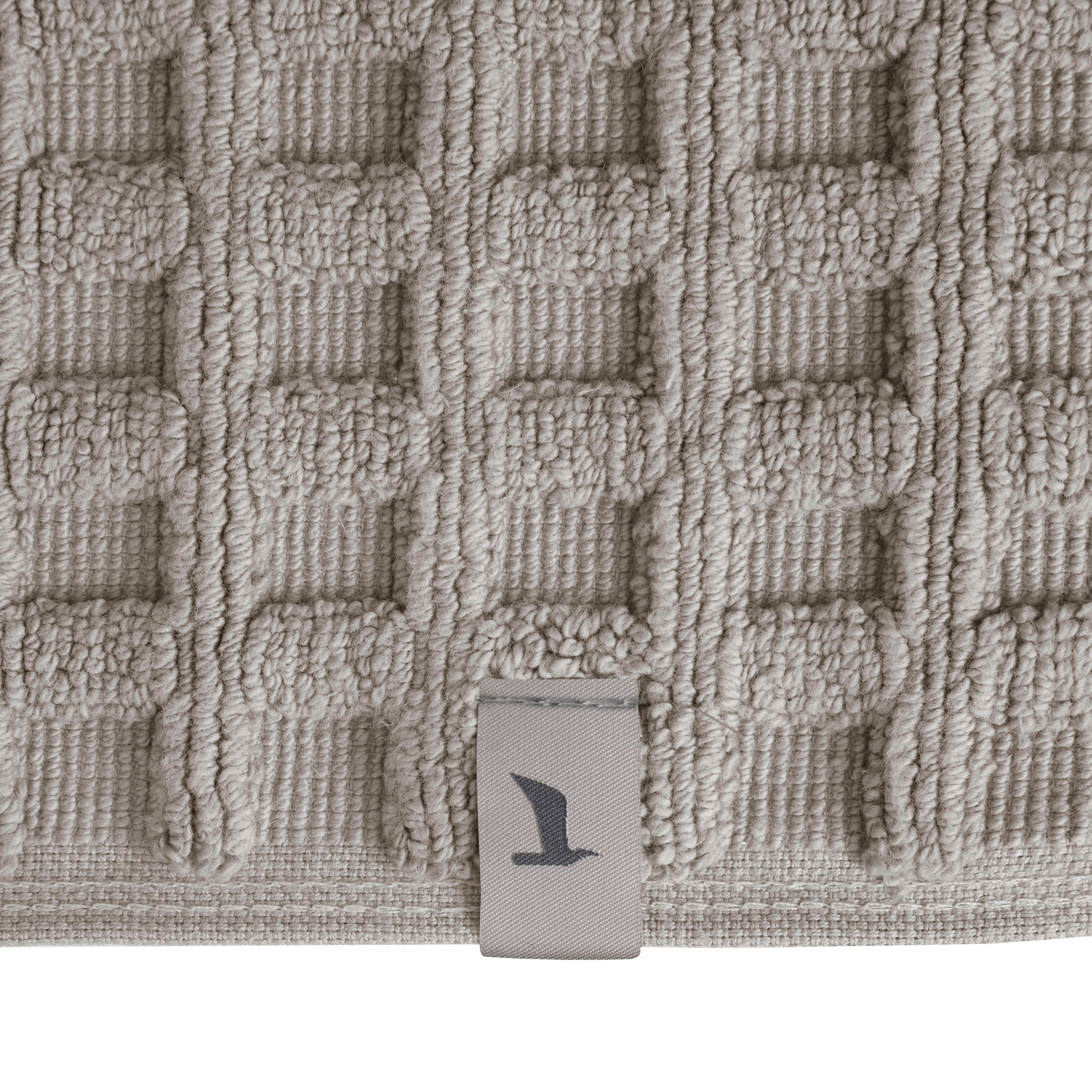Möve Badematte "Waffelpiquee" Höhe 6 mm beidseitig nutzbar günstig online kaufen