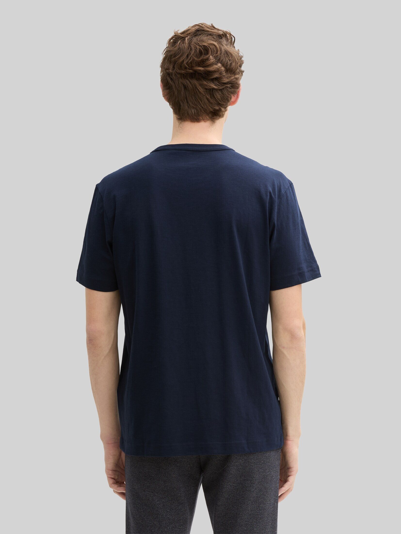 TOM TAILOR T-Shirt T-Shirt (im Einserpack) Basic T-Shirt aus Baumwolle