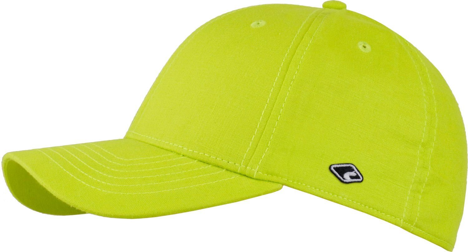 Leinen Kappe elastische Cap Baumwolle 54-lime chillouts Baseball & aus