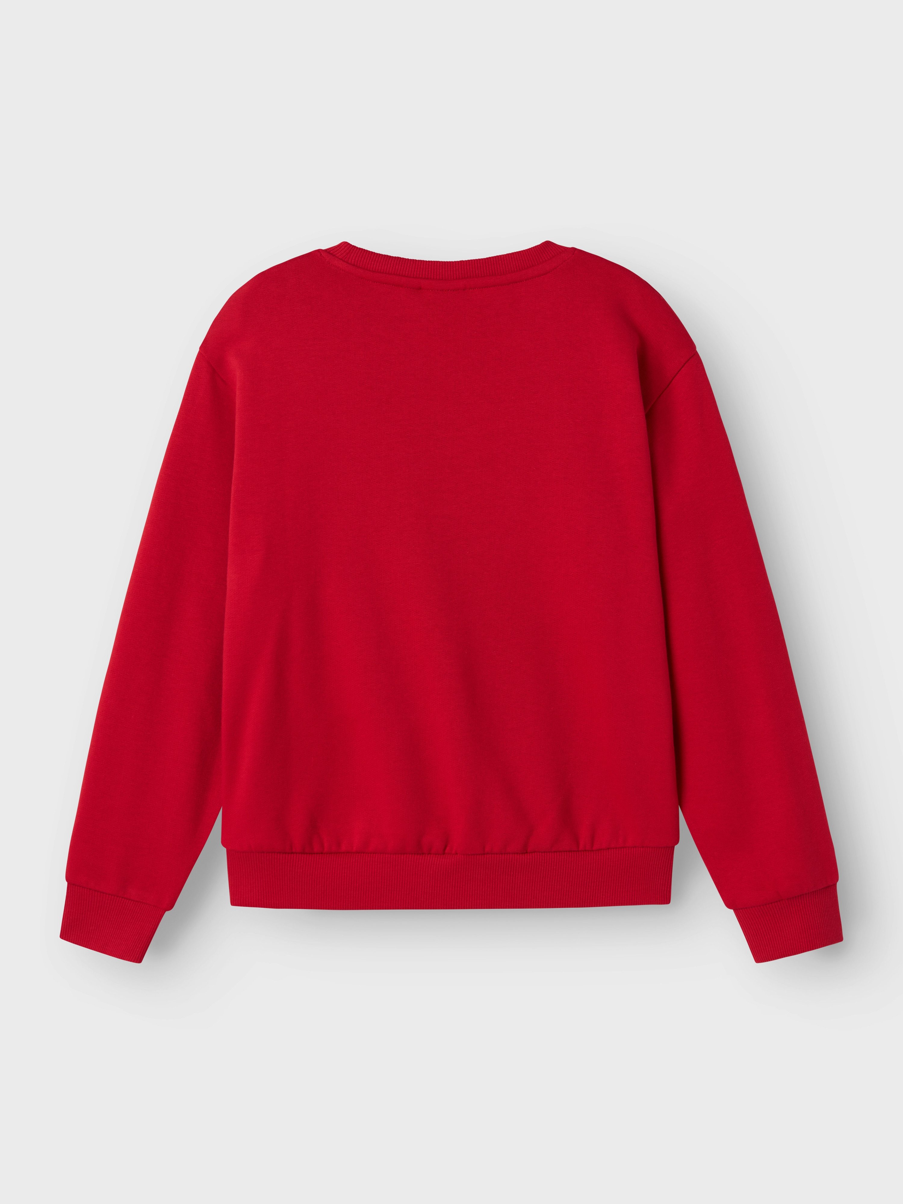 Name It Sweatshirt NKFVISMAS LS NREG SWEAT BRU – Bild 3 von 4