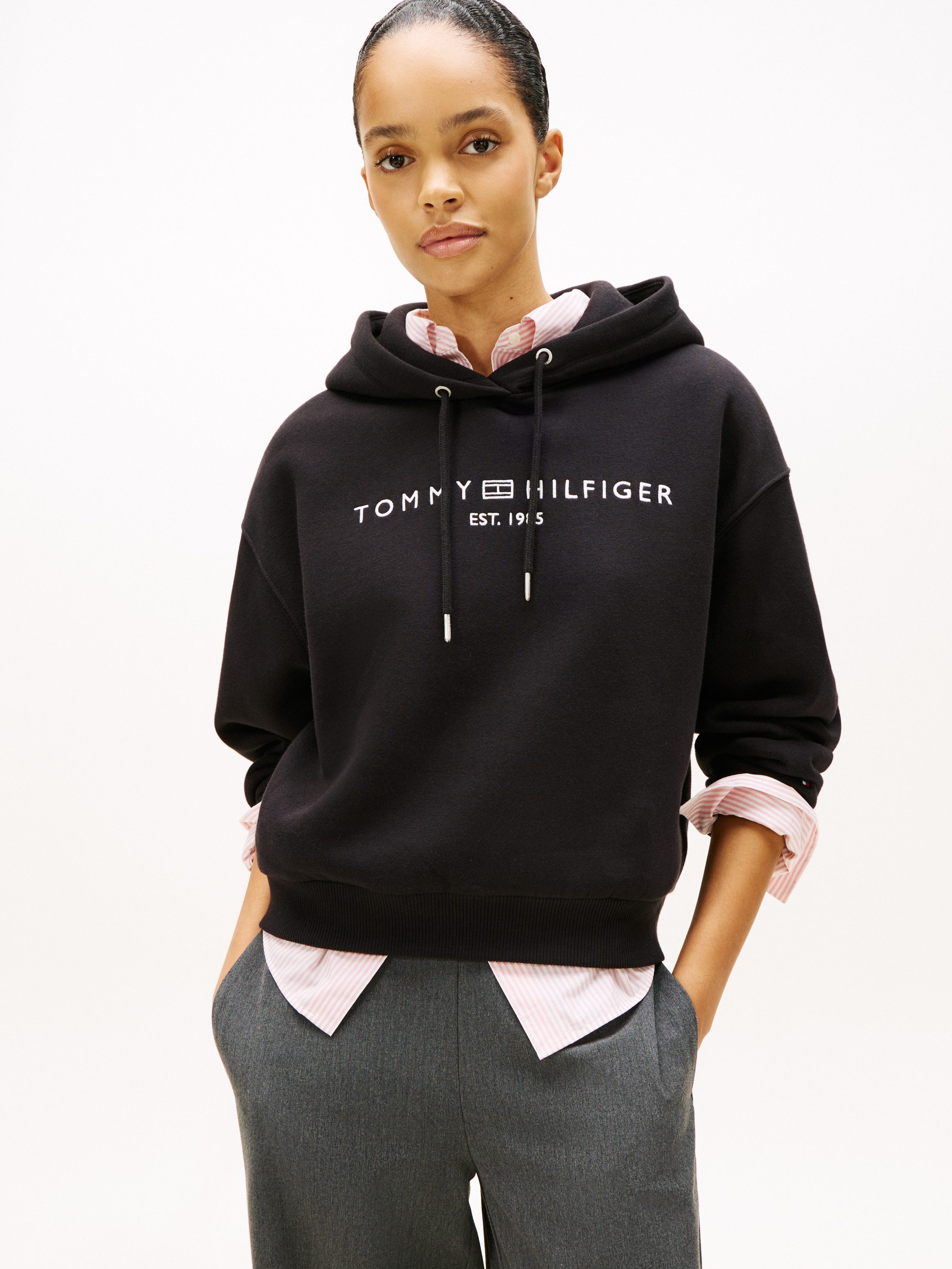 Tommy Hilfiger Kapuzensweatshirt CORP LOGO MDRN HOODIE günstig online kaufen