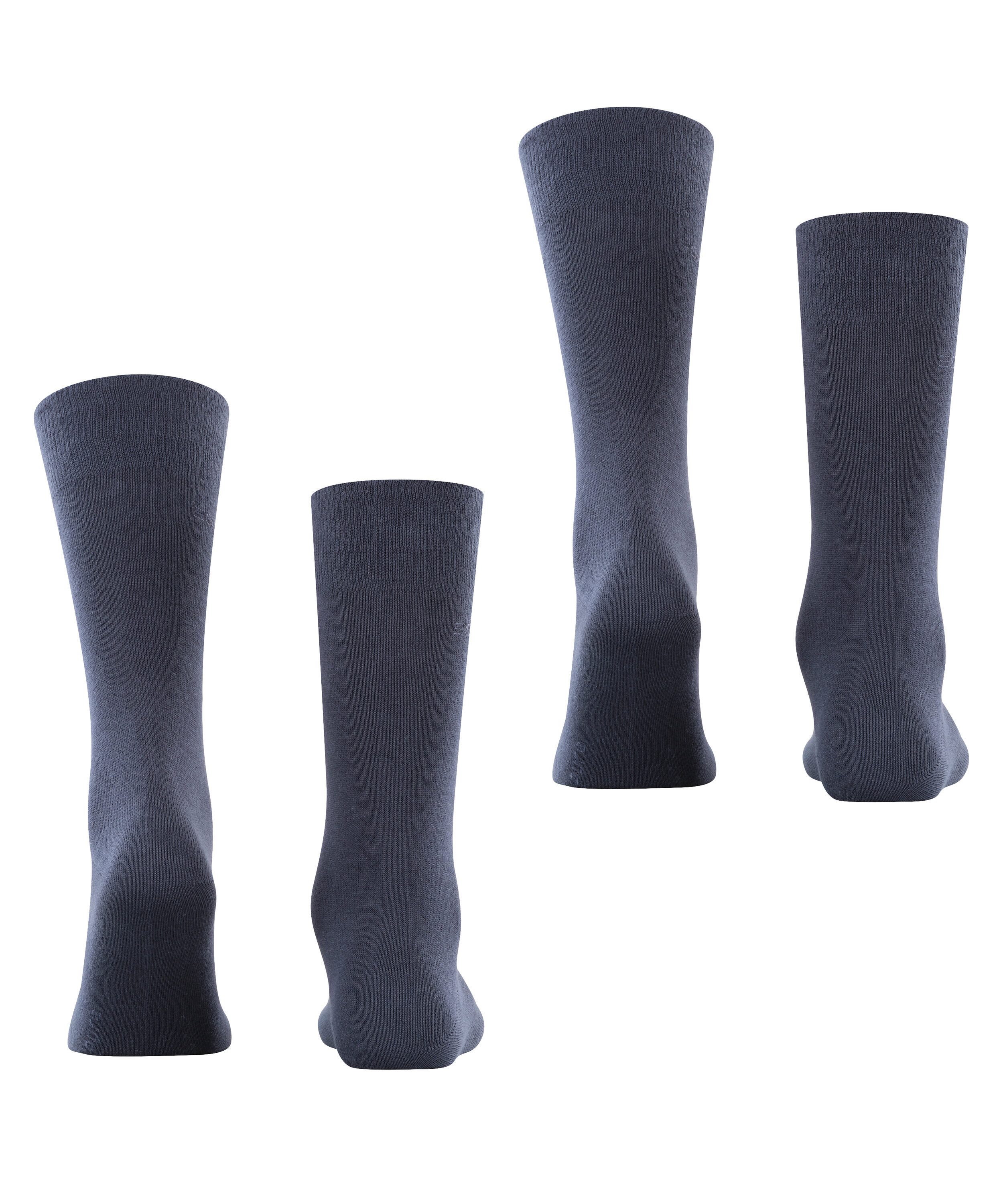 Esprit Socken Basic Uni 2-Pack Socken mit hohem Baumwollanteil (2-Paar) mit hohem Baumwollanteil