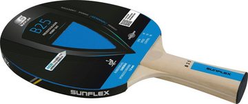 Sunflex Tischtennisschläger 2er Set Color Comp B25, zwei Spieler Bat