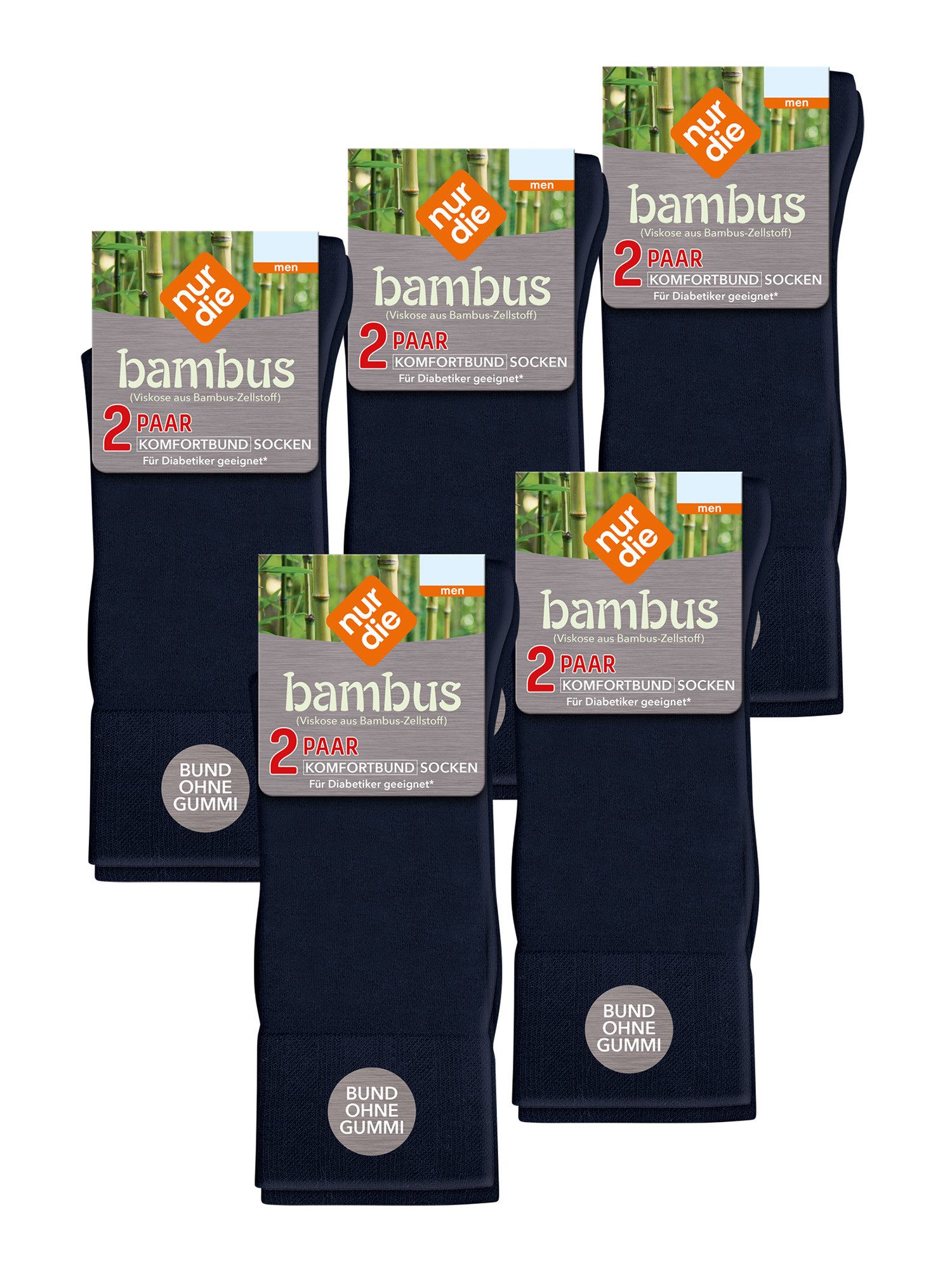 Nur Die Freizeitsocken Komfortbund Socken Viskose günstig online kaufen