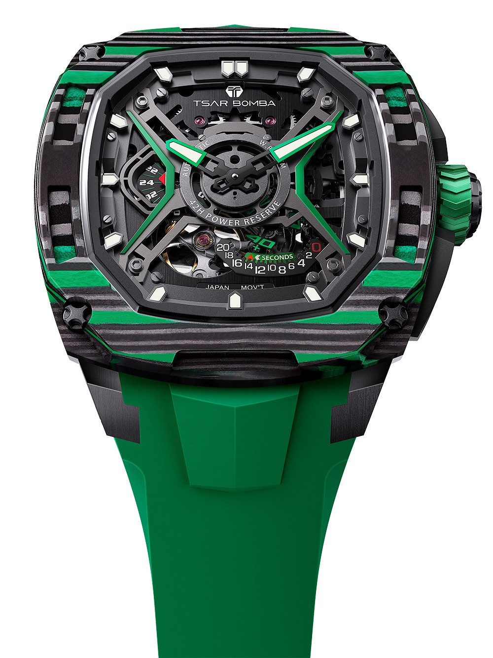 Tsar Bomba Automatikuhr Tsar Bomba TB8605A-05 Herrenuhr Dark Matter 5 Automatik 46mm 5ATM Tsar Bomba TB8605A-05 Herrenuhr Dark Matter 5 Automatik 46mm 5ATM