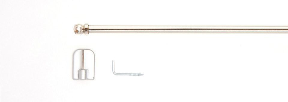 indeko Scheibenstange Metz, Ø 7 mm, 1-läufig, ausziehbar, mit Bohren, gekle günstig online kaufen