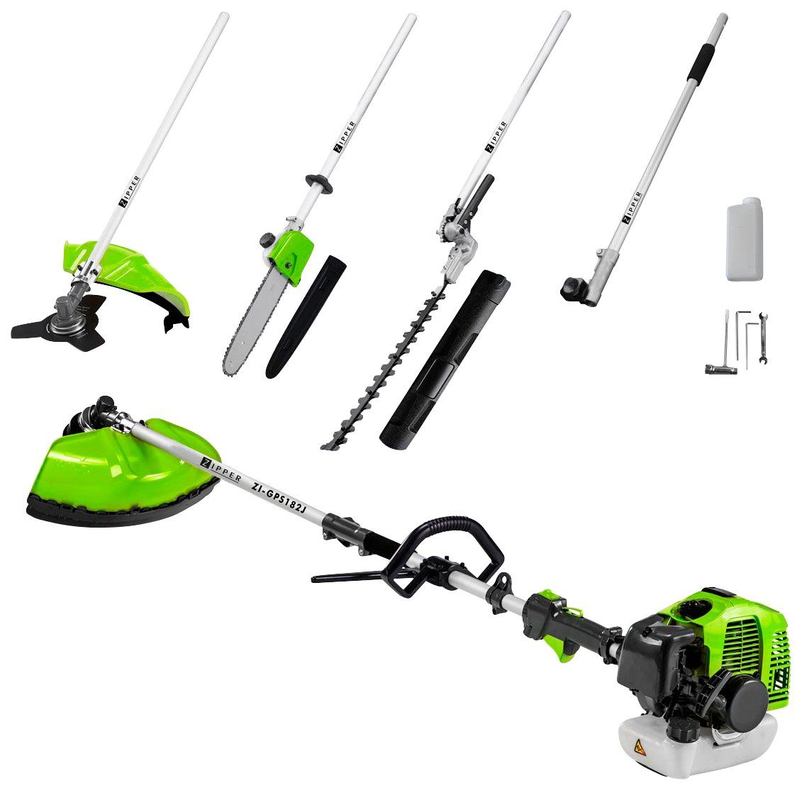 ZIPPER Benzin-Motorsense ZI-GPS182J, 43 cm Arbeitsbreite Faden, (Set), mit günstig online kaufen