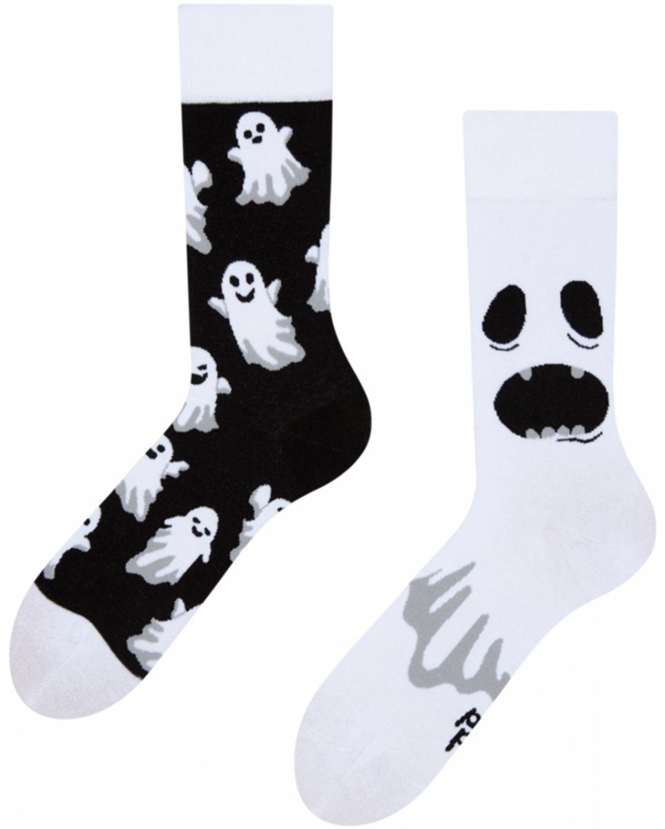 Horror-Shop Dekofigur Spooky Geister Halloween Socken als Geschenkidee