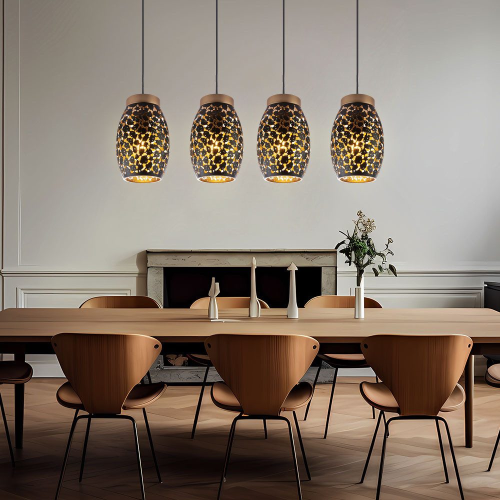 GLOBO LIGHTING Pendelleuchte, Leuchtmittel nicht inklusive, Hängelampe Esst günstig online kaufen