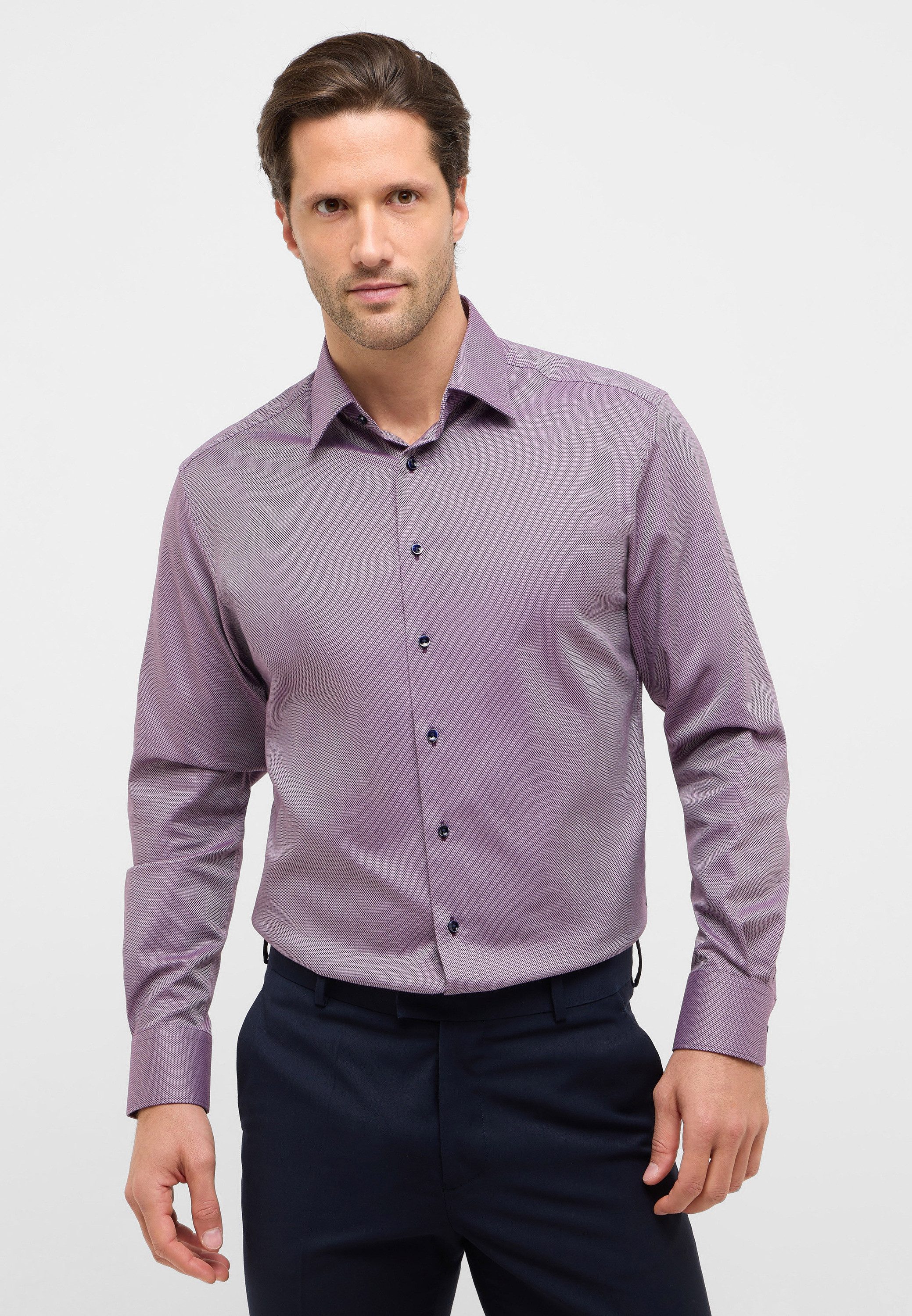 Eterna Langarmhemd MODERN FIT NON IRON (bügelfrei) günstig online kaufen