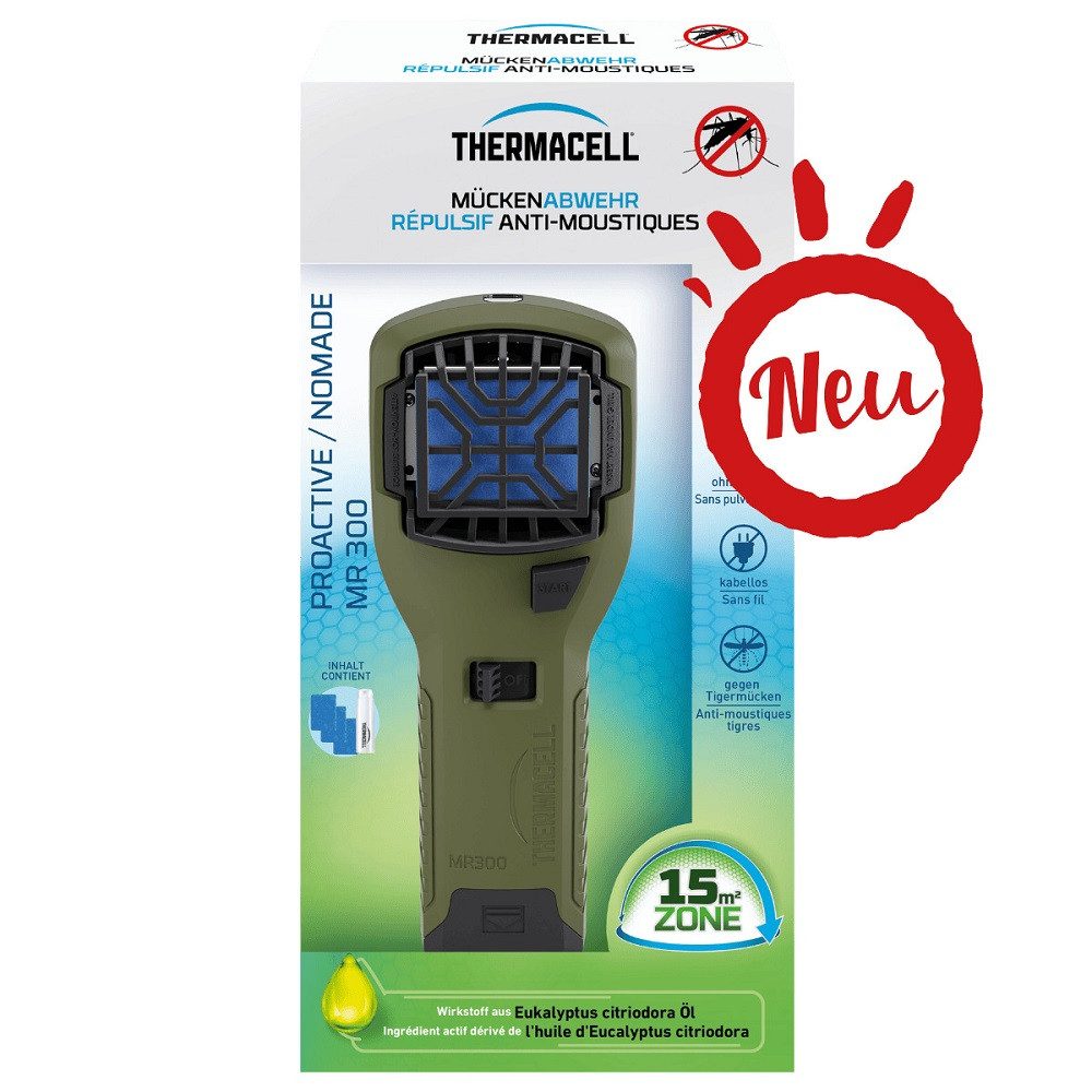 ThermaCell Insektenabwehrgerät Thermacell Mückenabwehr Proactive Handgerät 1 Stück