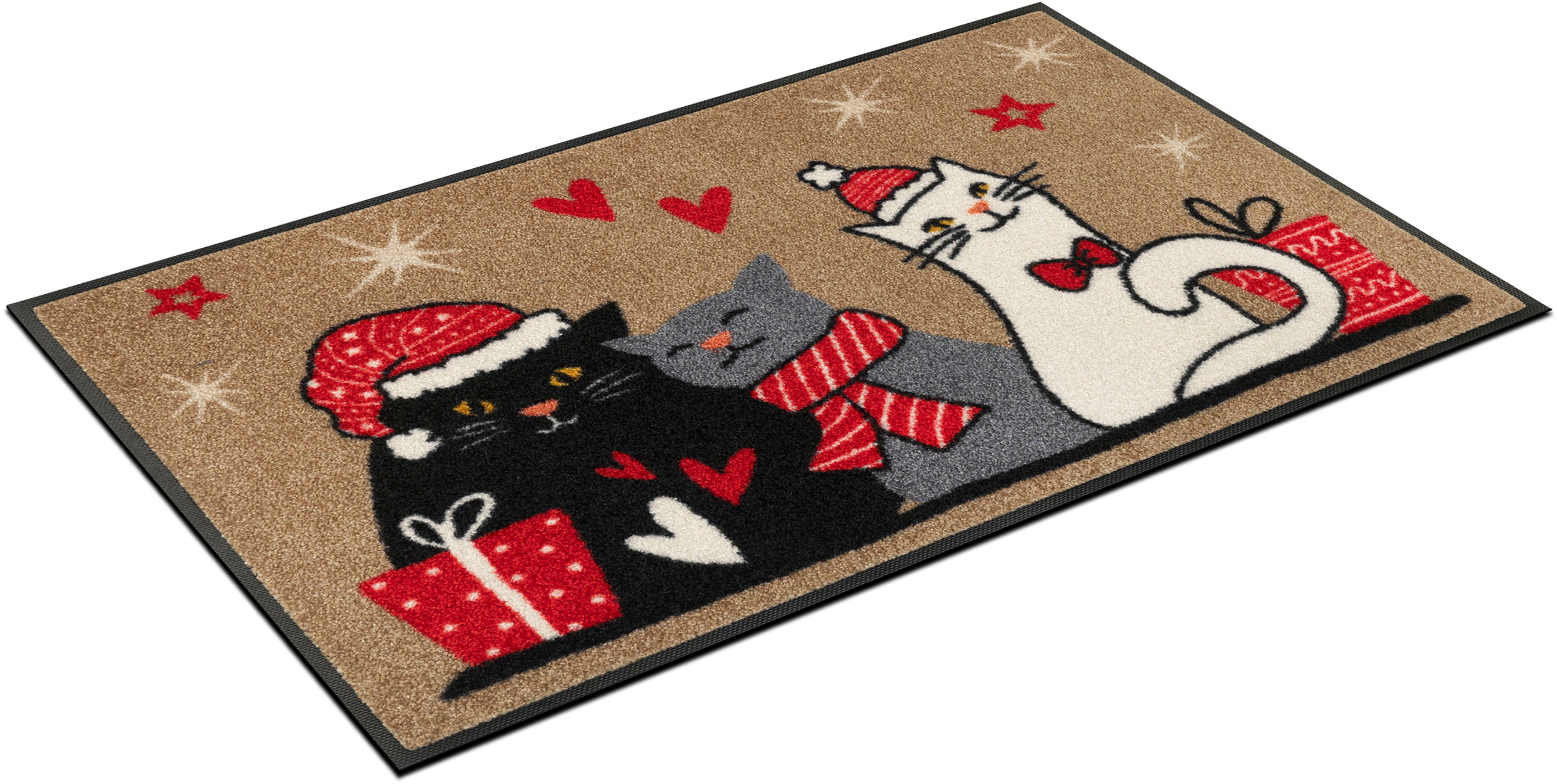 wash+dry by Kleen-Tex Fußmatte Cuddle Time, rechteckig, Höhe: 7 mm günstig online kaufen