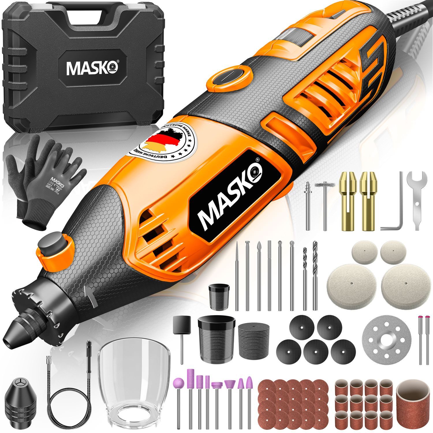 MASKO Elektro-Multifunktionswerkzeug, Schnellspann-Bohrfutter Transportkoff günstig online kaufen