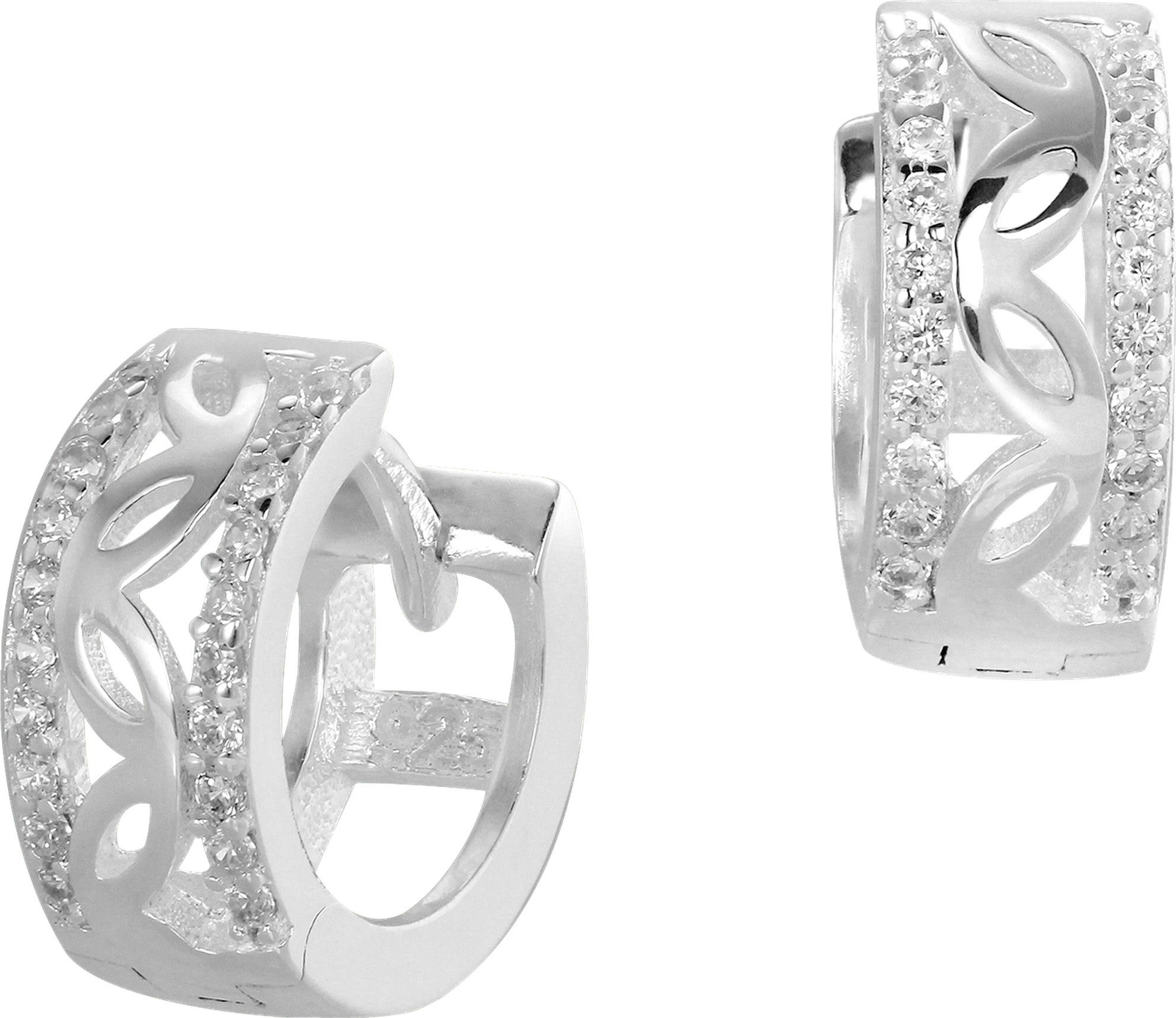 SilberDream Paar Creolen SilberDream Ohrringe Damen 925er Silber (Creolen), günstig online kaufen