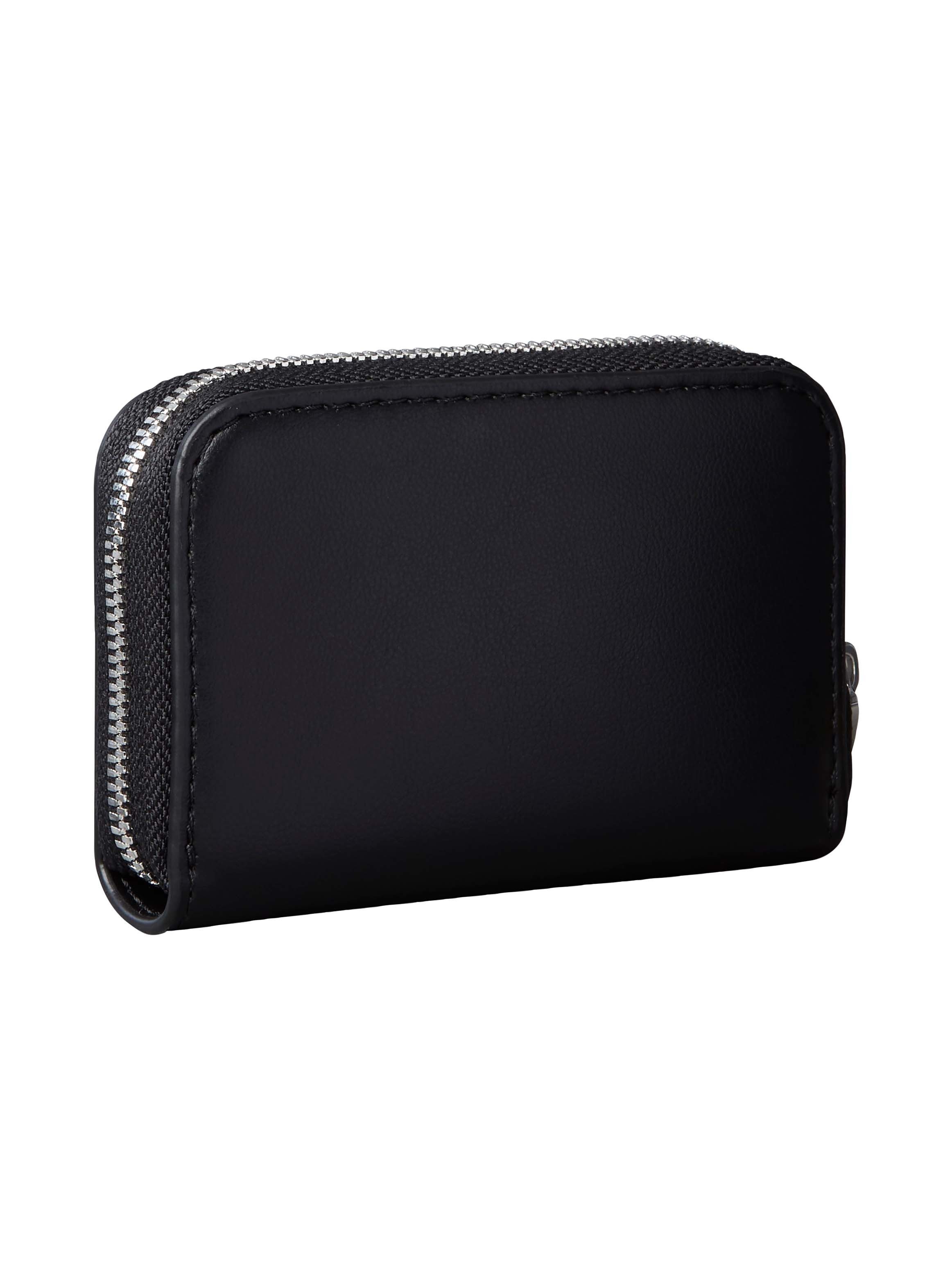 Calvin Klein Geldbörse BOLD CK MEDIUM ZIP AROUND, Mini Portemonnaie, Geldbeutel, Money Pocket mit CK-Logo