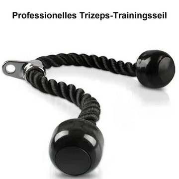 yozhiqu Schlingentrainer Trizeps Seil Pull Down Trainer für Fitnessstudios, Langlebig und zuverlässig,hilft Ihnen beim Aufbau idealer Muskellinien