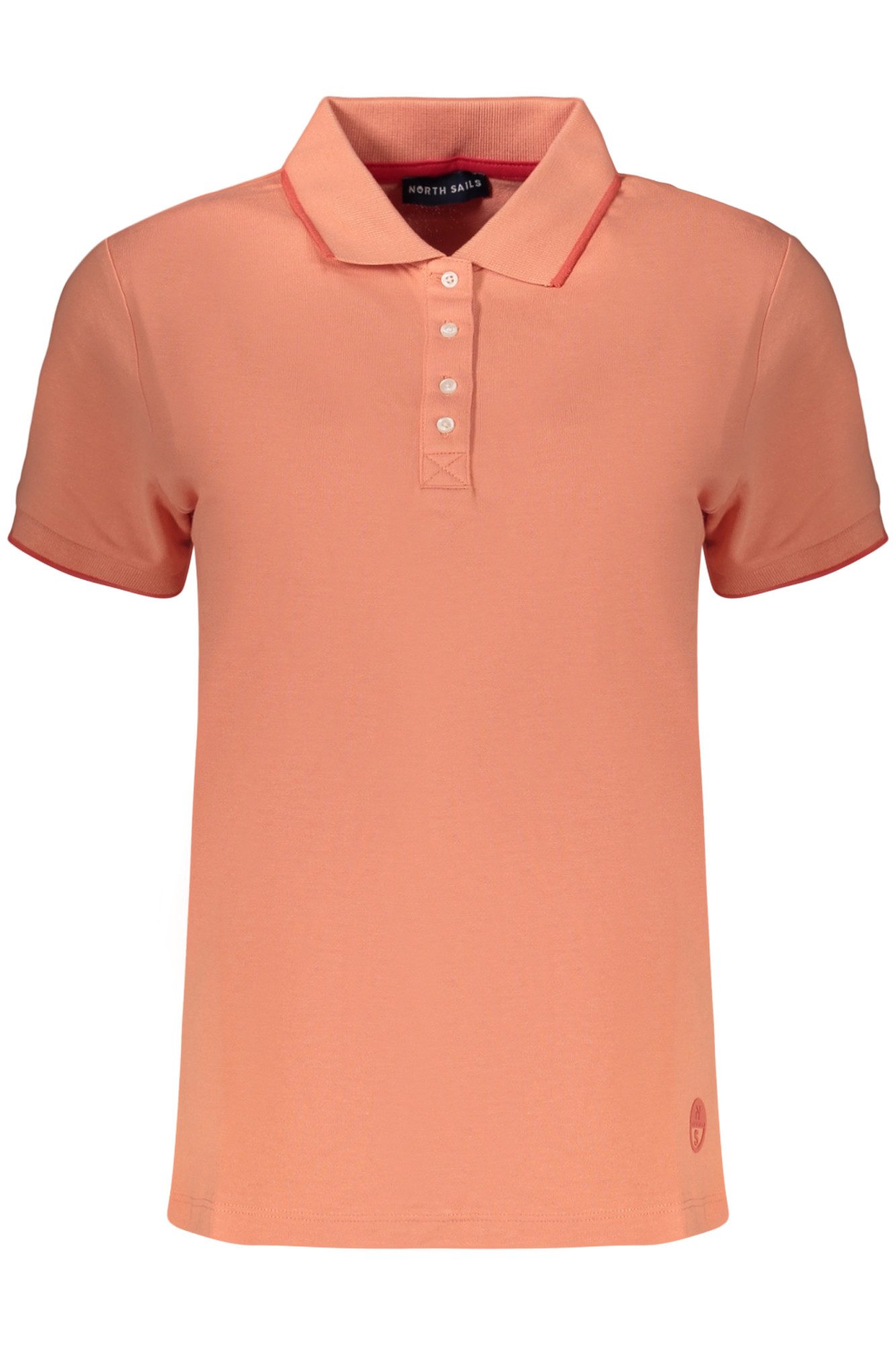 North Sails Poloshirt Damen Poloshirt Rosa mit Kontrastdetails -
