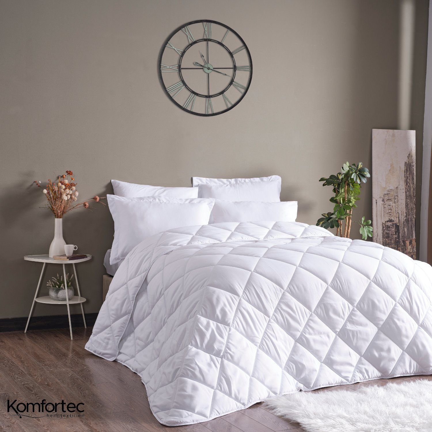 Komfortec Kunstfaserbettdecke,Bettdecken für Sommer und Winter, günstig online kaufen