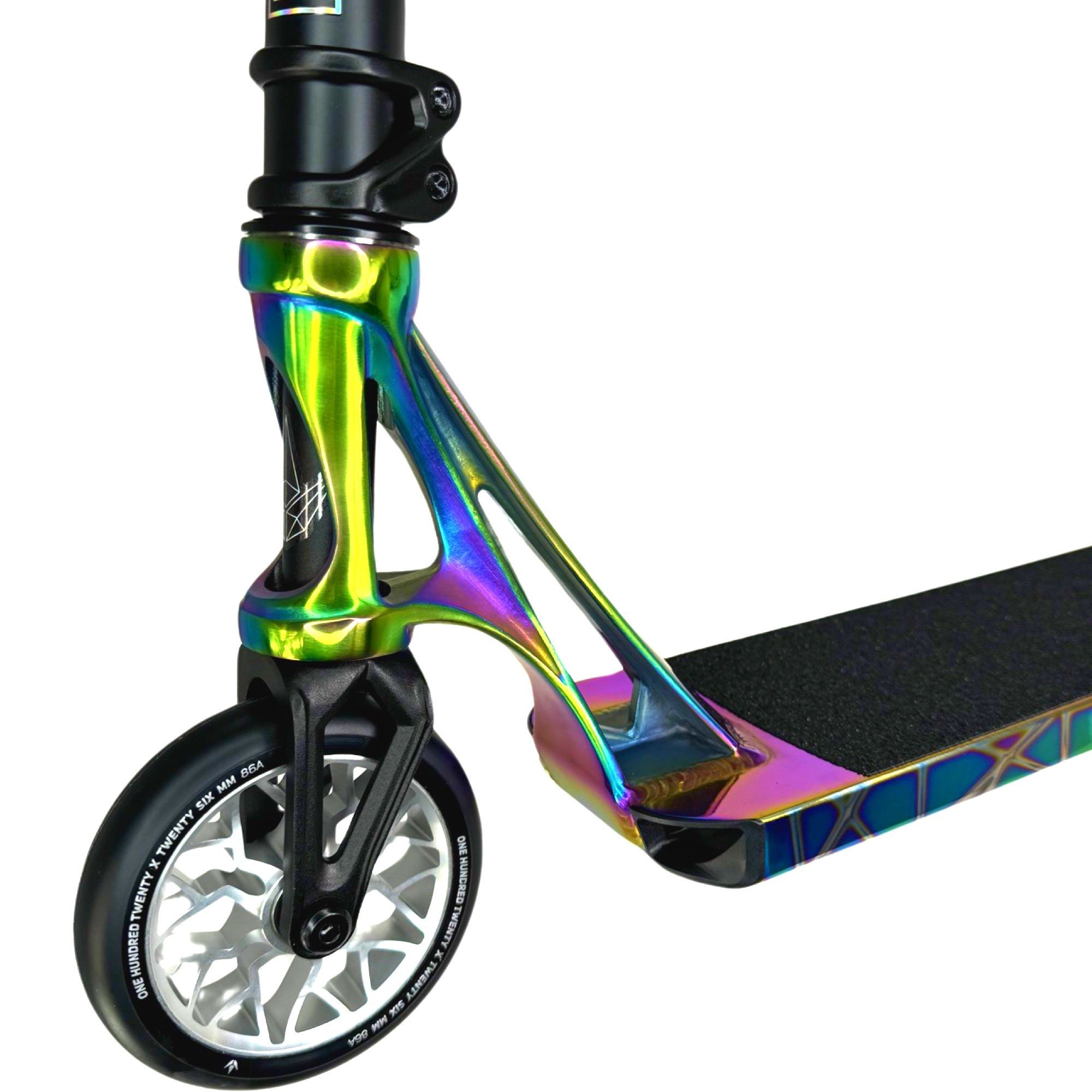 Prodigy Blunt Park Blunt Stuntscooter X H=86cm Complete Neochrome Stunt-Scooter