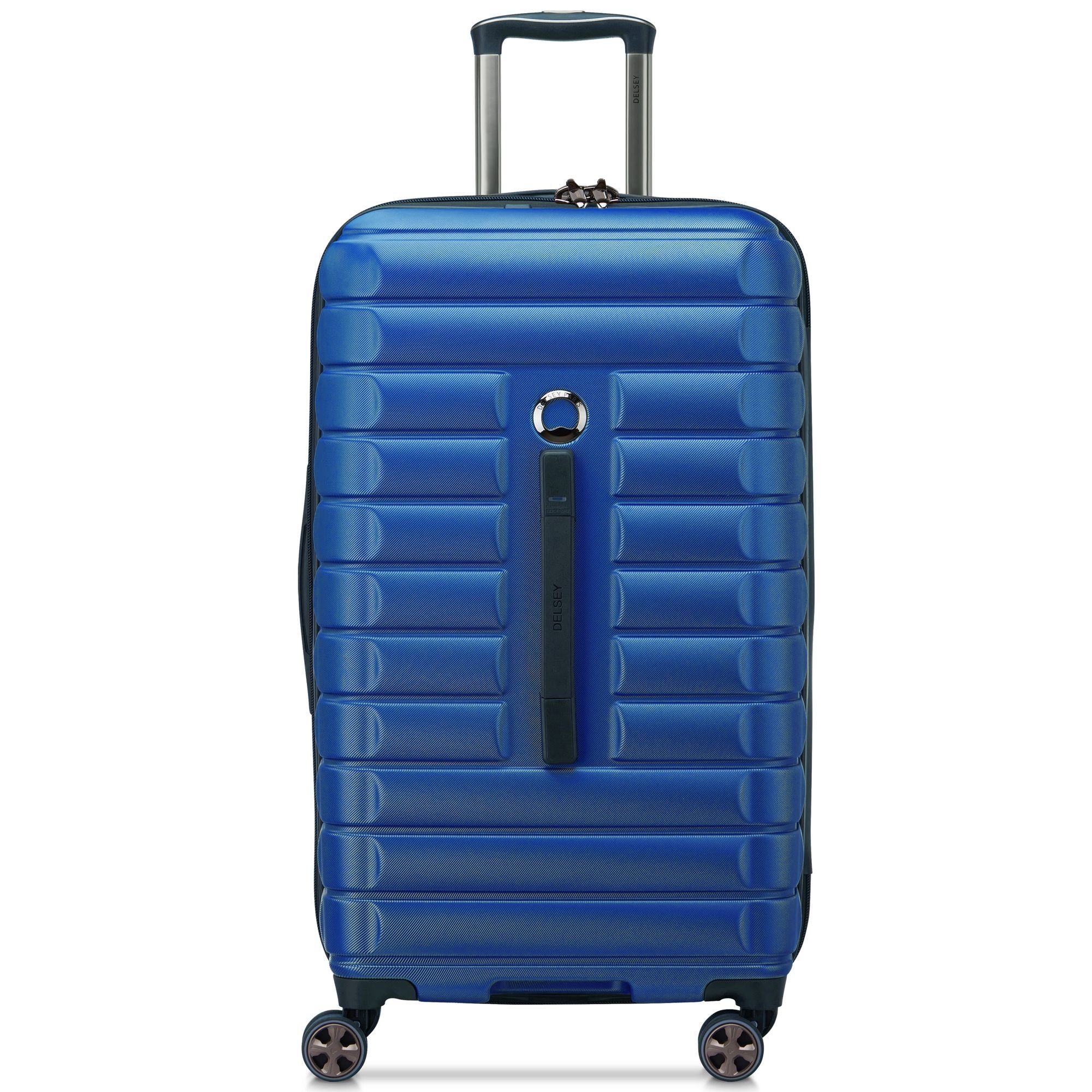 Delsey Hartschalen-Trolley Shadow 5.0, 4 Rollen, Polycarbonat blau