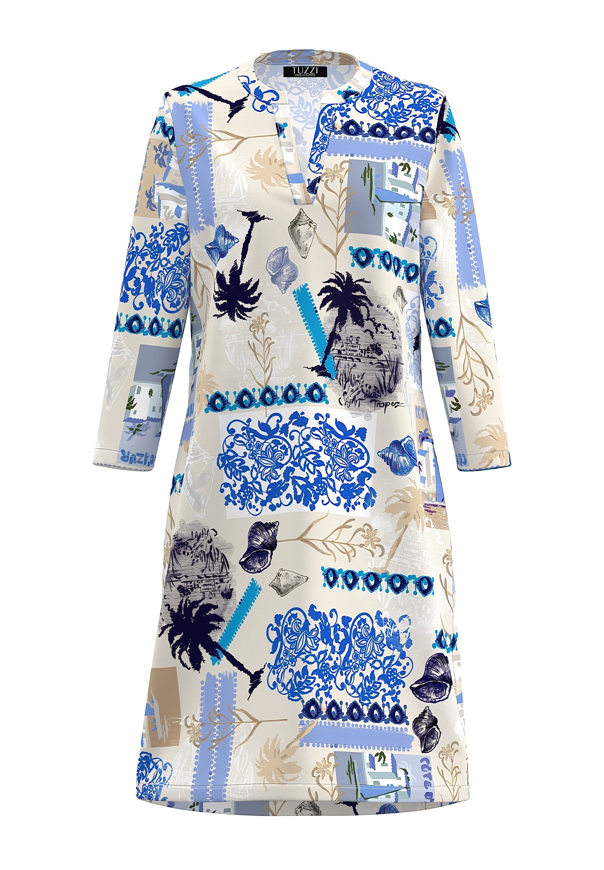 TUZZI Midikleid mit Allover-Print günstig online kaufen