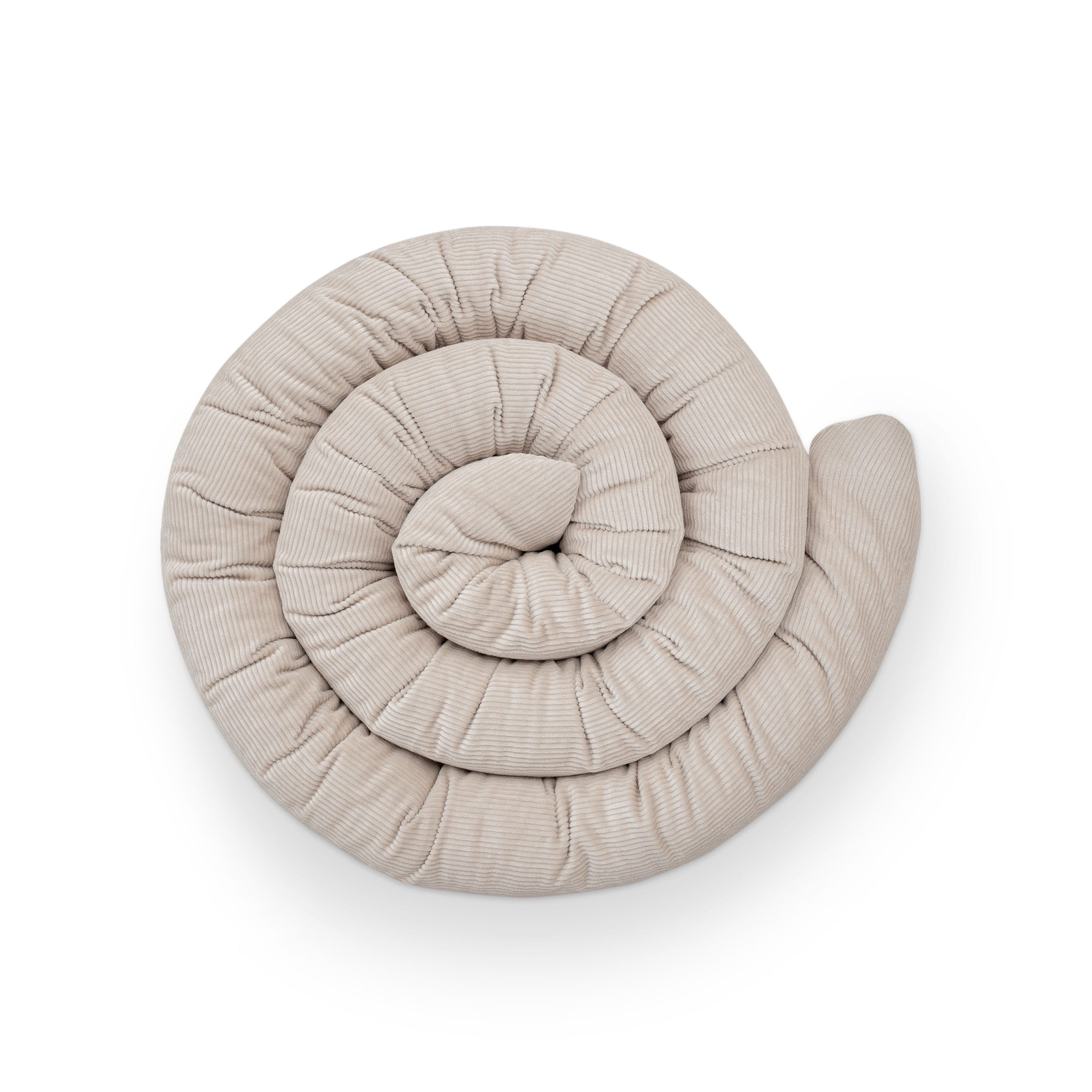 Ehrenkind Nestchenschlange Bettschlange Cord aus 100% Bio-Baumwolle, Schutz und Geborgenheit, (Kuschelschlange, Bettumrandung Babybett), Bettschlange Baby