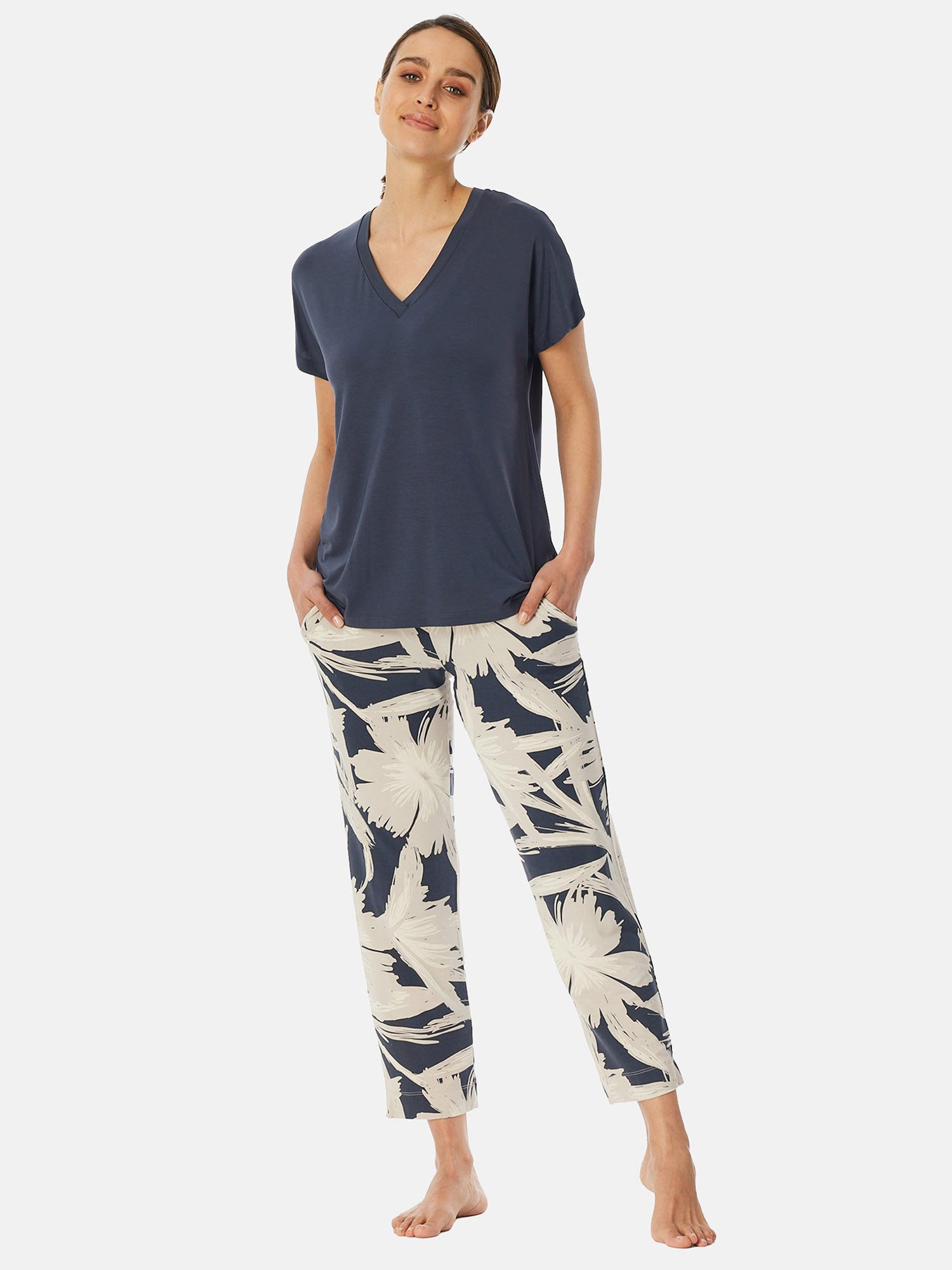 Schiesser Pyjama Selected Premium 7/8 (2 günstig online kaufen