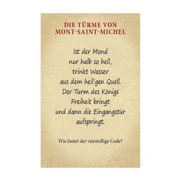 Moses. Verlag Spiel, Familienspiel MOS90170 - Mysterium im Kloster DE, Familienspiel