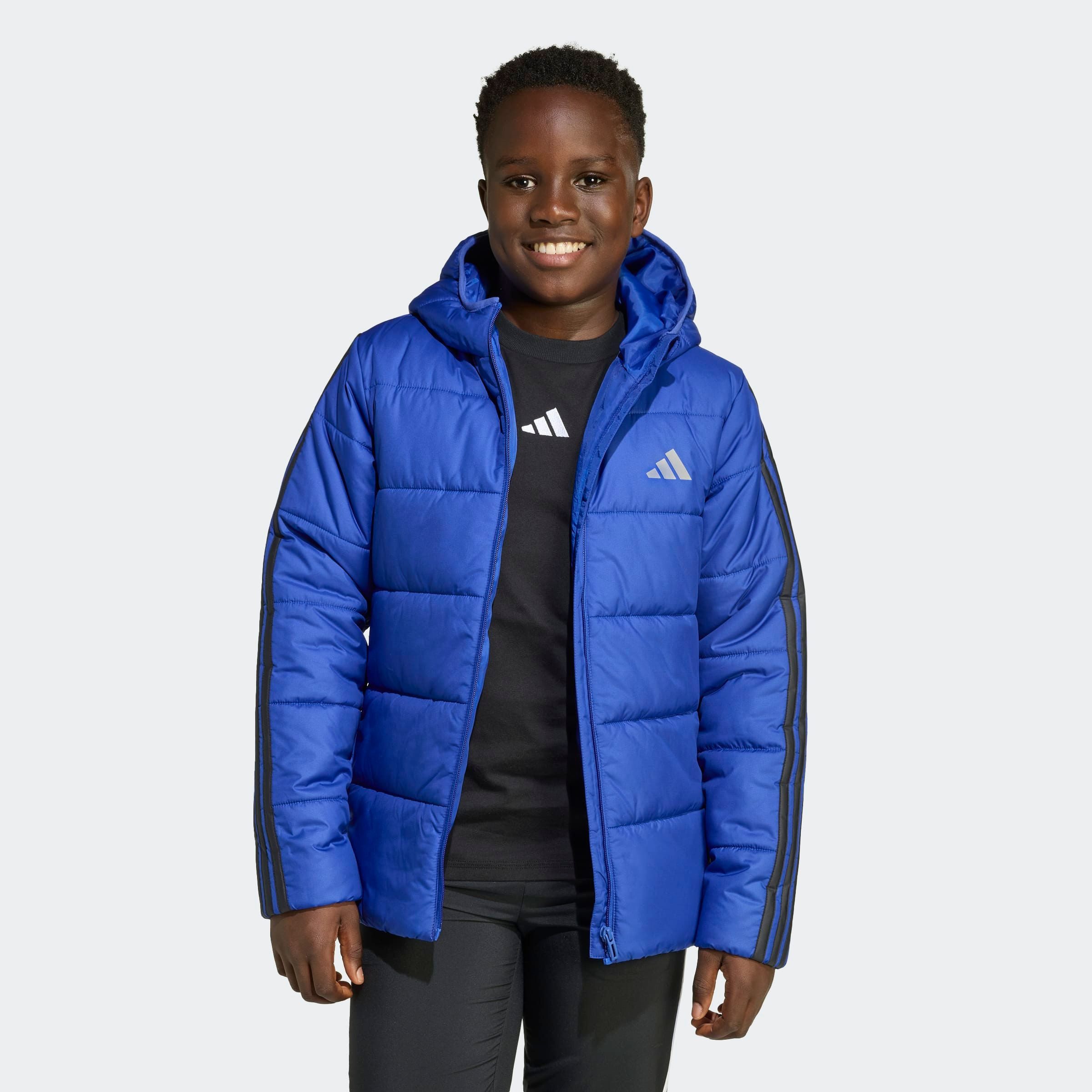 adidas Sportswear Winterjacke ESSENTIALS 3-STREIFEN GEFÜTTERTE