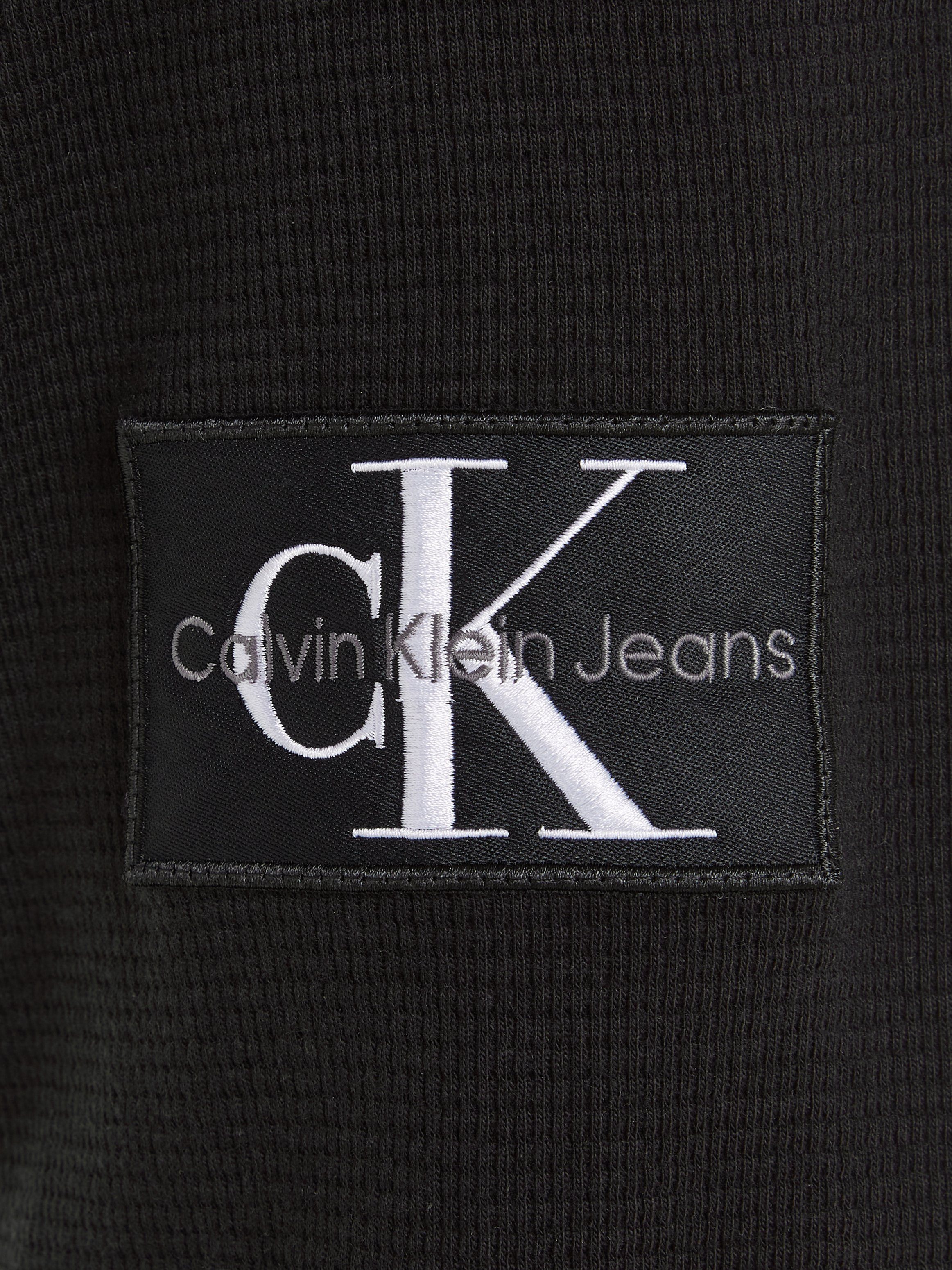 Calvin Klein BADGE LS POLO WAFFLE Poloshirt Jeans