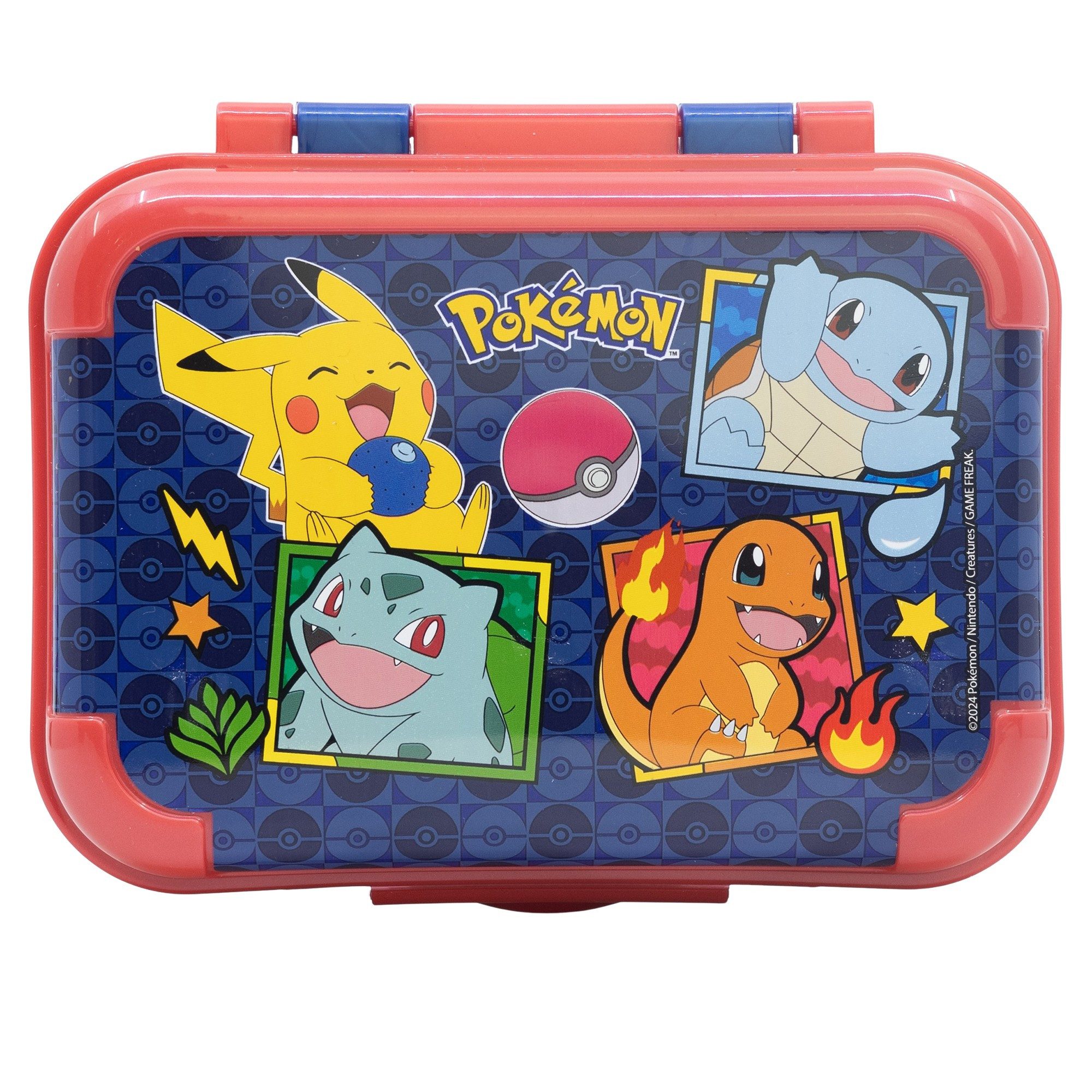 POKÉMON Lunchbox Pokemon Pikachu Kinder 2 tlg. Set Brotdose Alu-Trinkflasche 400 ml, (2-tlg., Spar-Set)