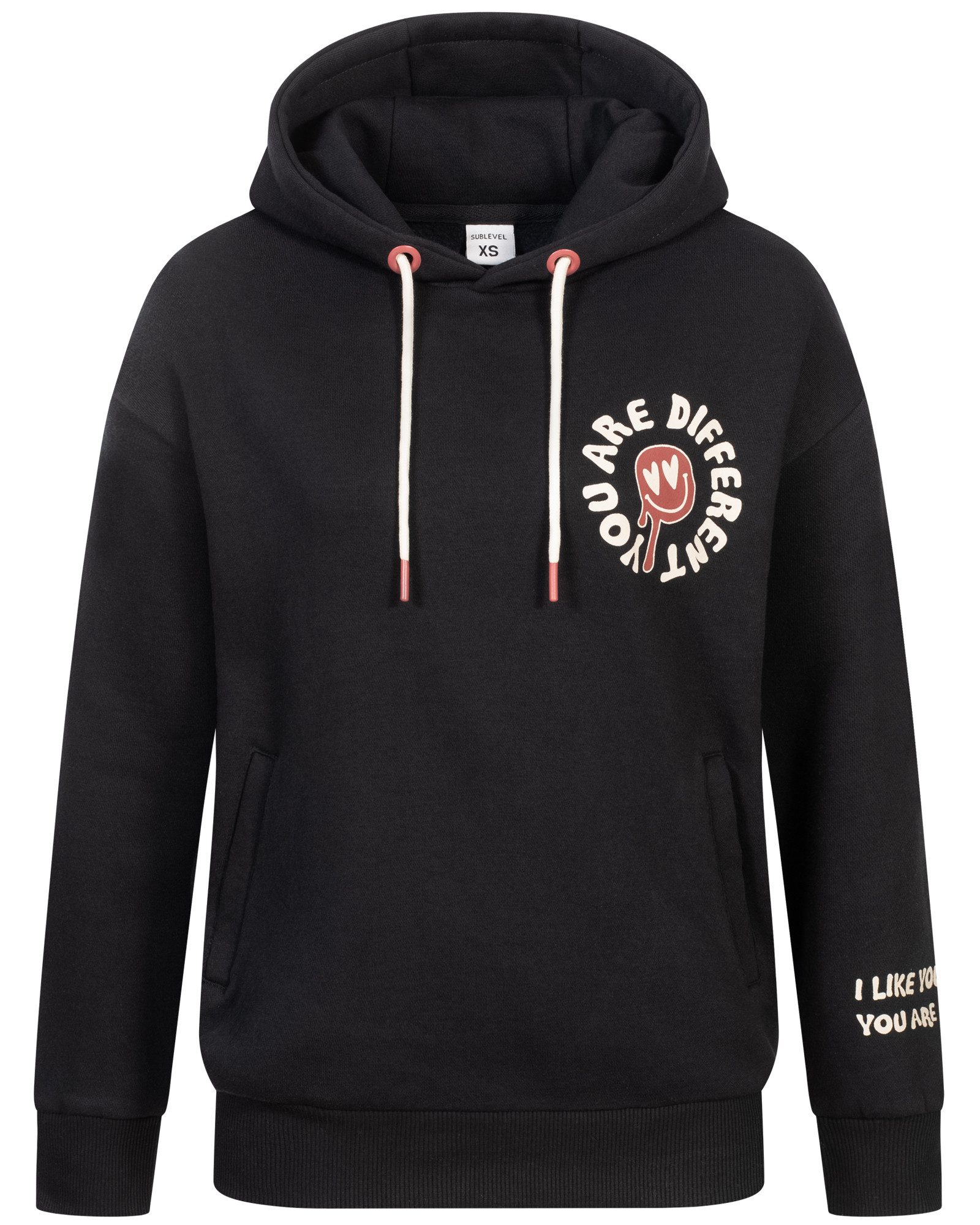 SUBLEVEL Hoodie Hoodie Sweater Kapuzenpullover Übergangs Kapuzen Sweatshirt günstig online kaufen