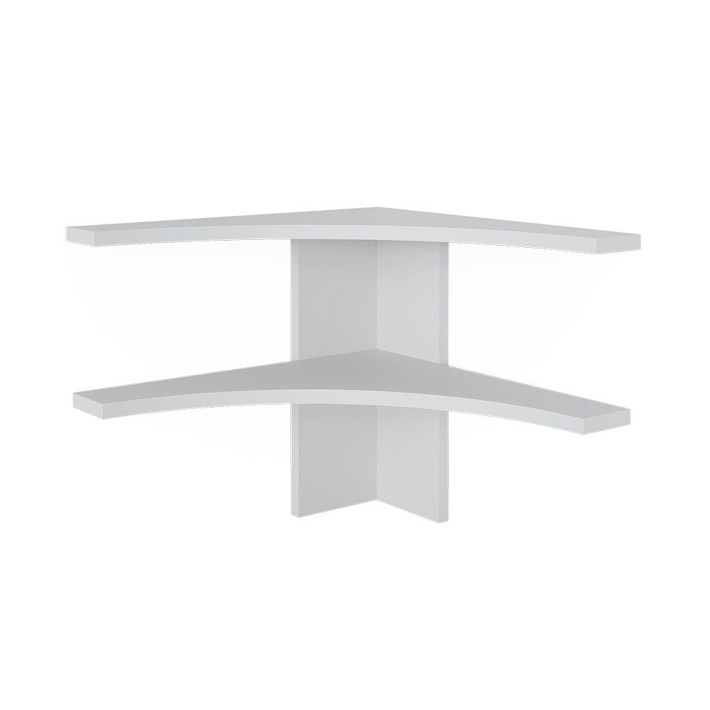 Vicco Eckregal Roman, Weiß, 43.5 x 37 cm günstig online kaufen