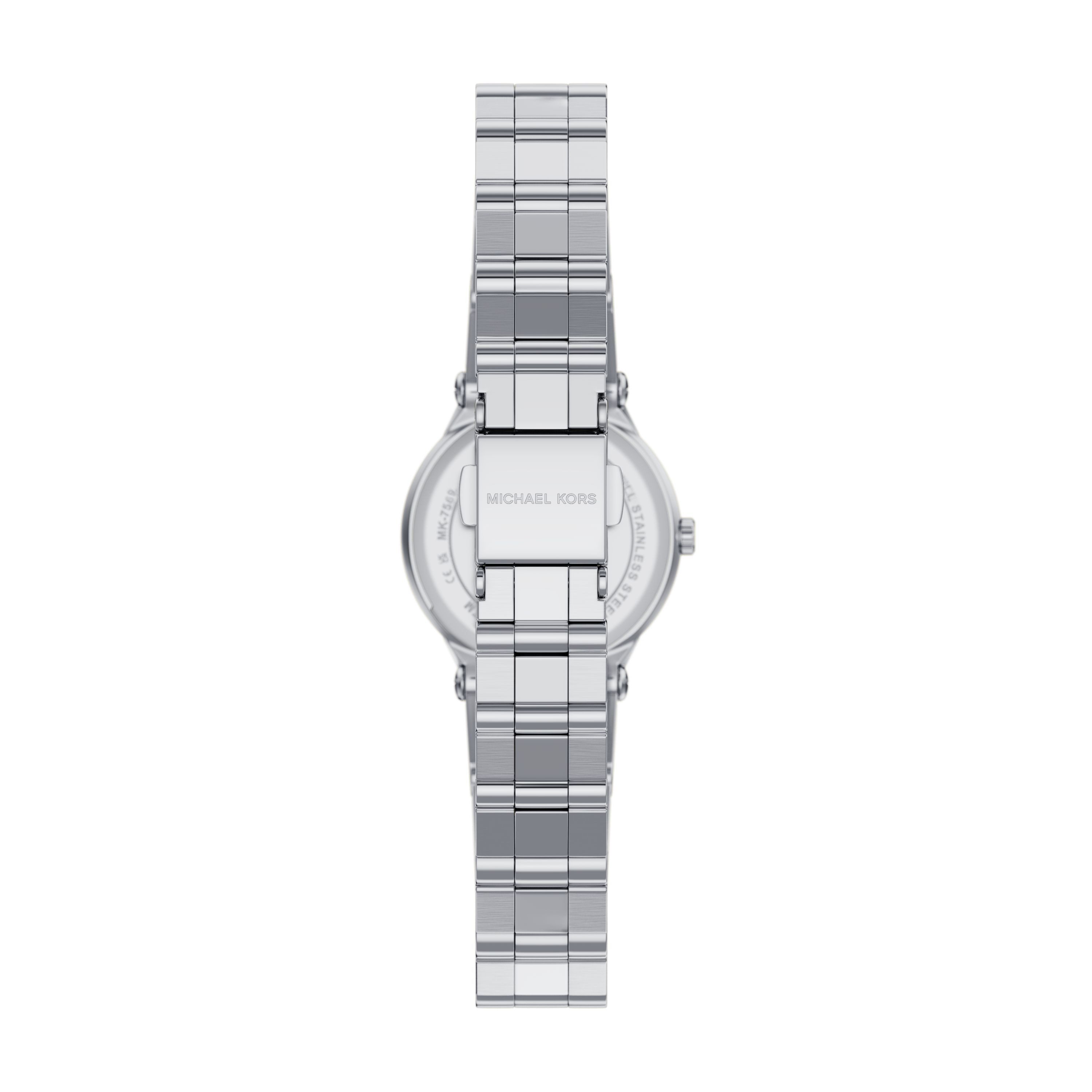 MICHAEL KORS Quarzuhr BILLIE MK7569, Armbanduhr, Damenuhr, Edelstahlarmband, analog, Glassteine