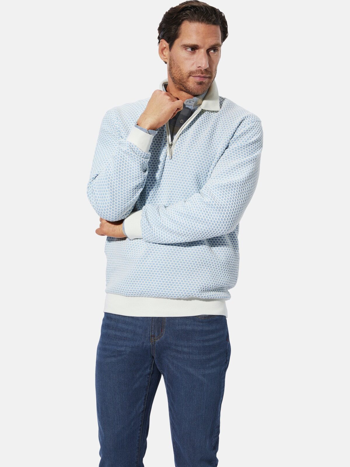 Babista Sweatshirt TALMAR mit aufregender Wabenstruktur
