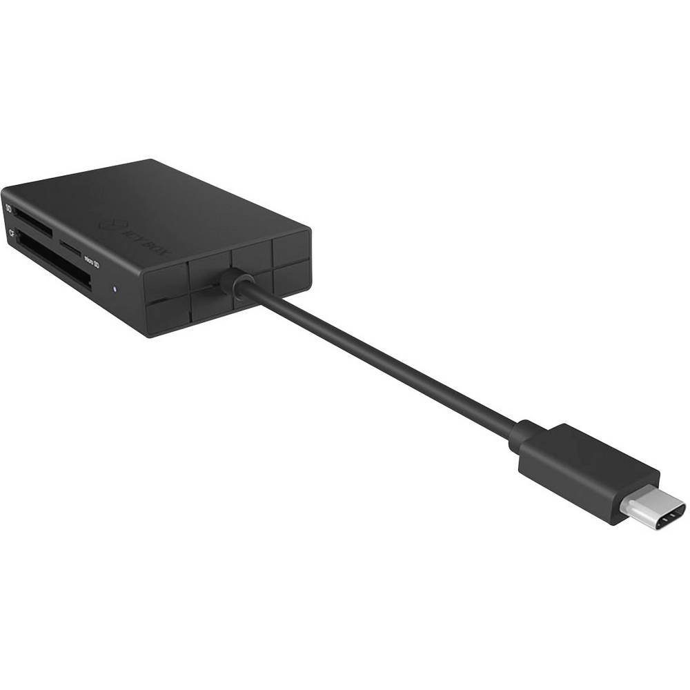 ICY BOX Speicherkartenleser USB 3 (3.1 Gen 1) Type- Kartenleser IB-CR401-C3
